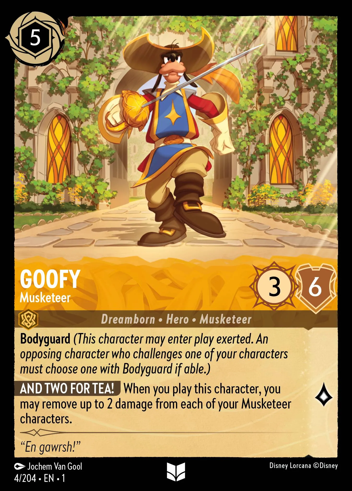 Goofy - Musketeer (001-004)