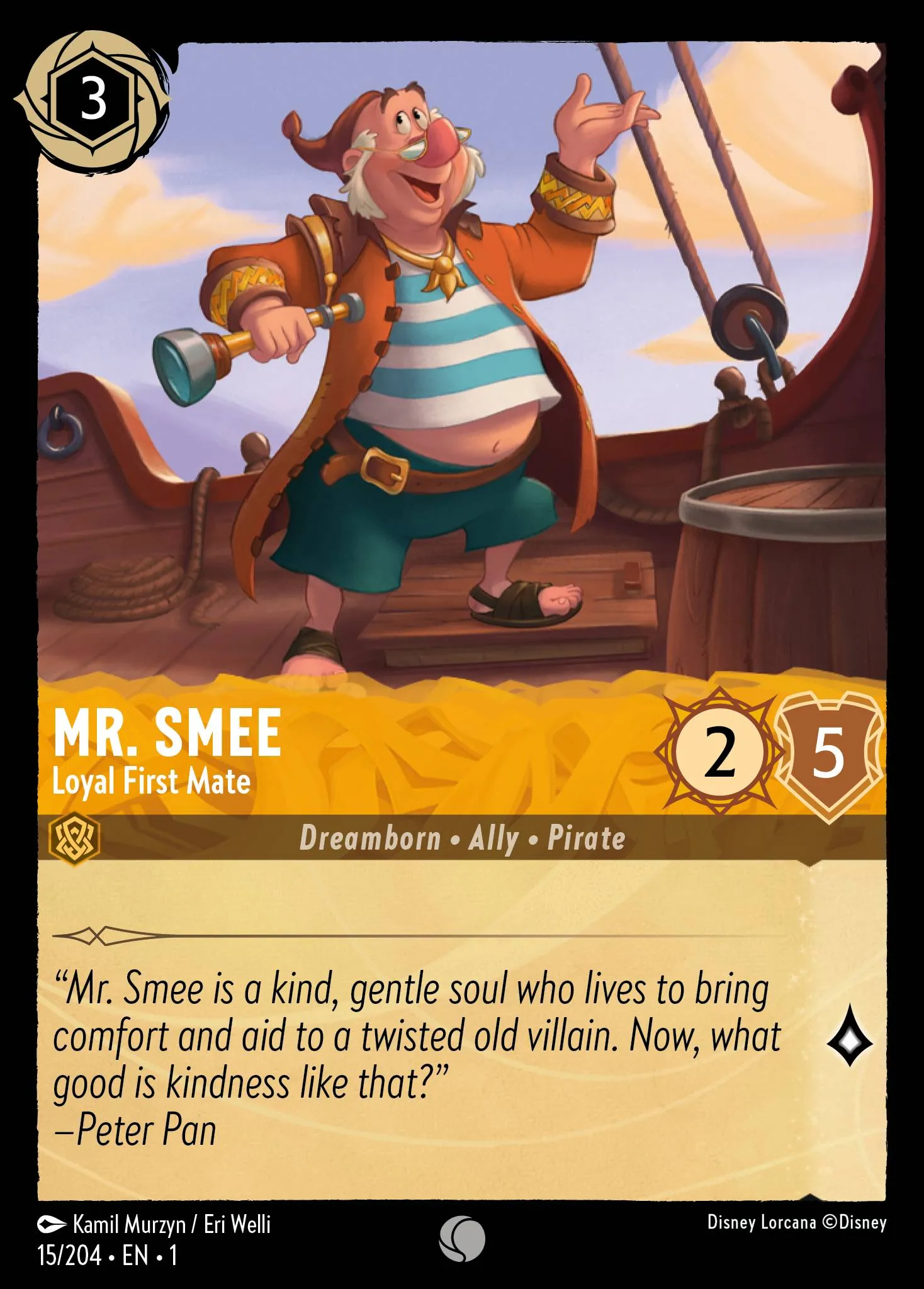 Mr. Smee - Loyal First Mate (001-015)