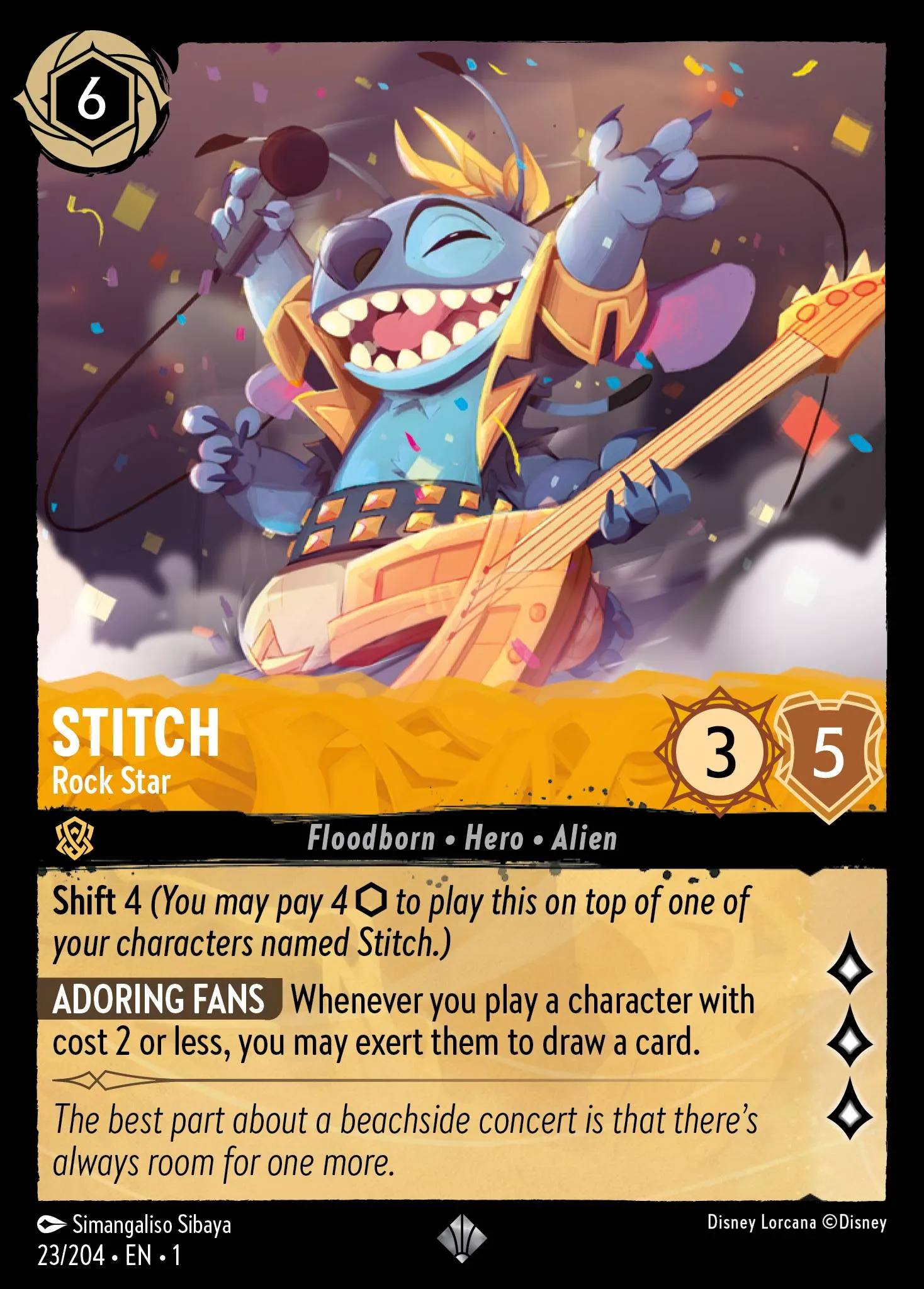 Stitch - Rock Star (001-023)