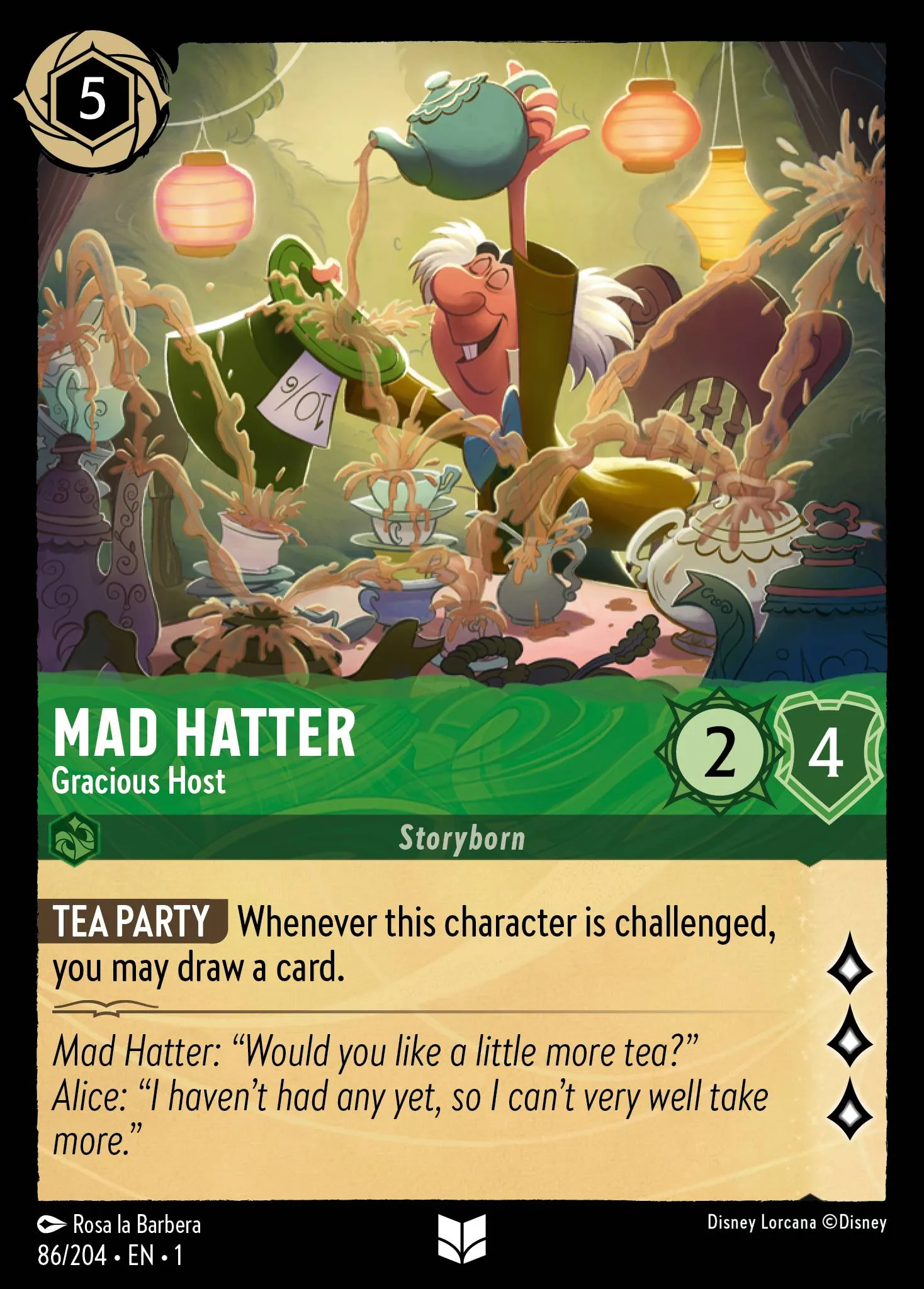 Mad Hatter - Gracious Host (001-086)