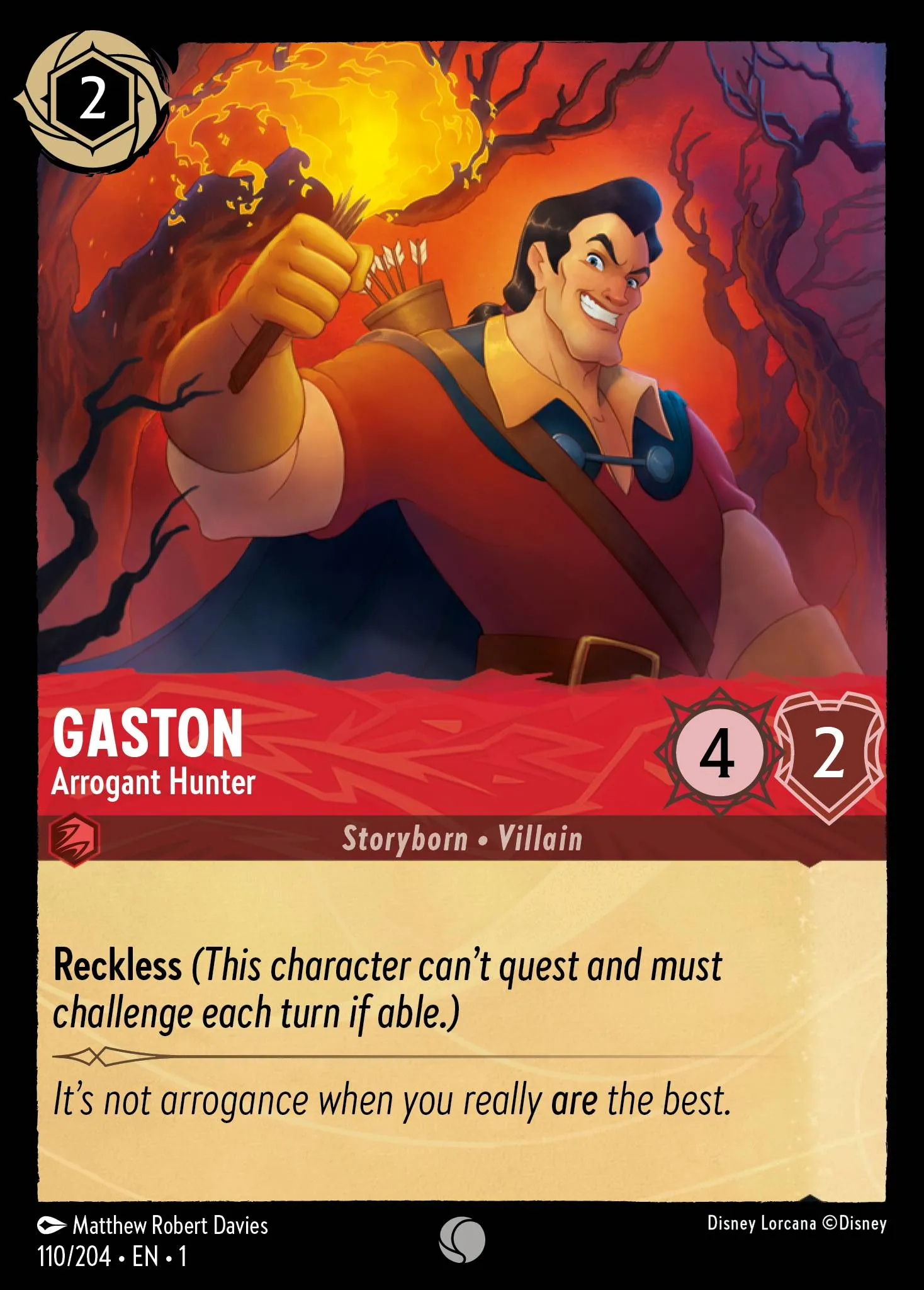 Gaston - Arrogant Hunter (001-110)