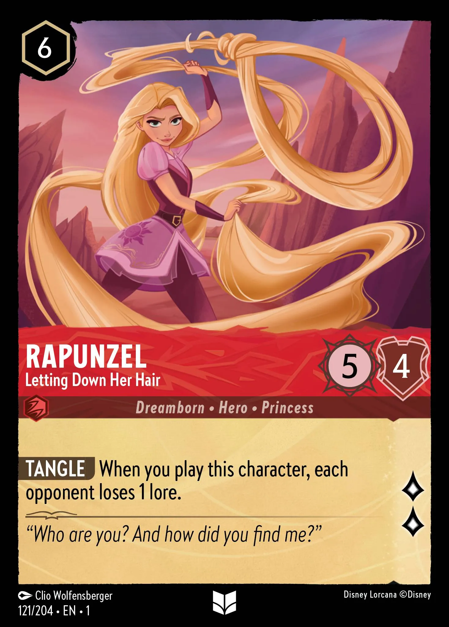Rapunzel - Letting Down Her Hair (001-121)