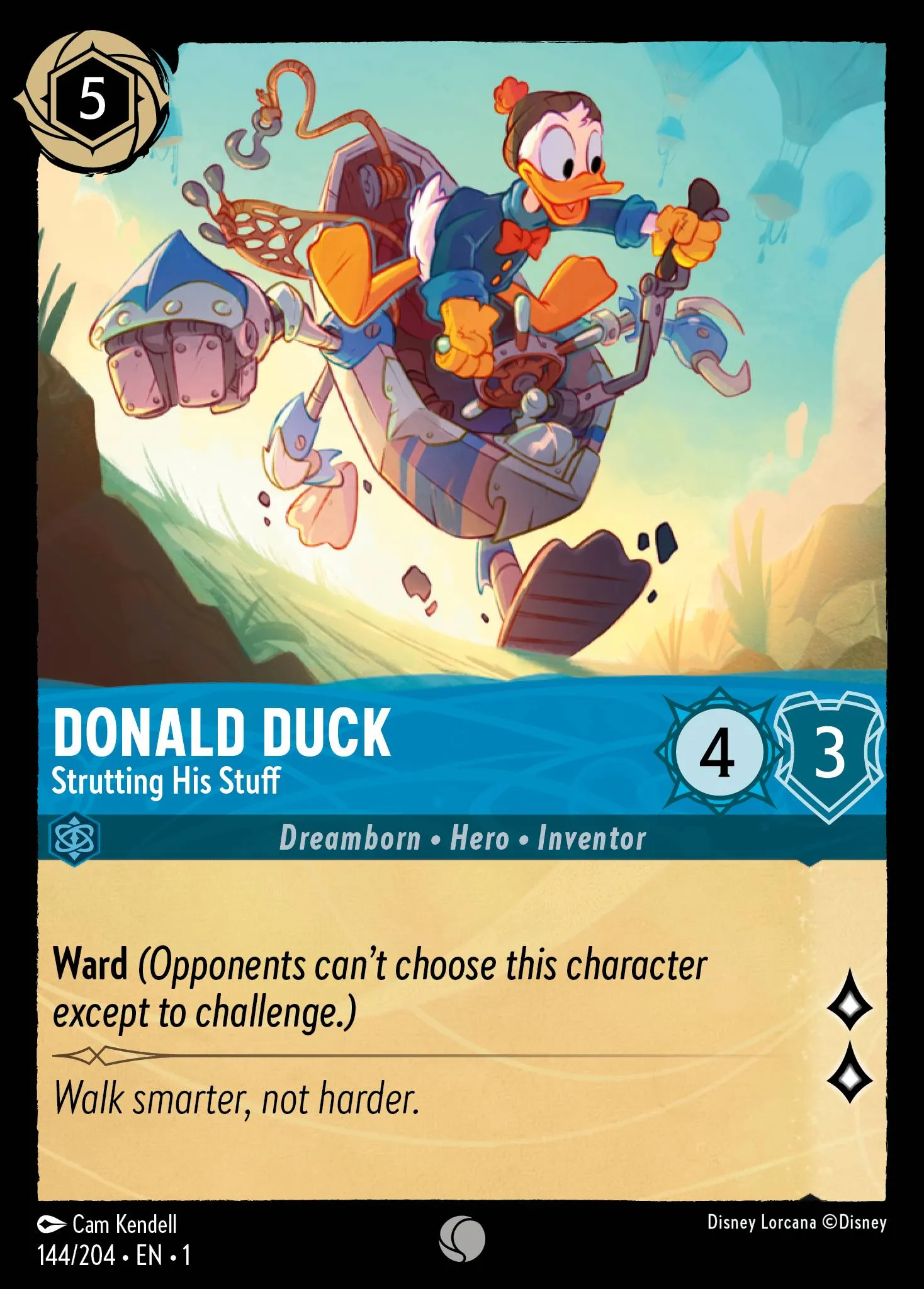 Donald Duck - Strutting His Stuff (001-144)