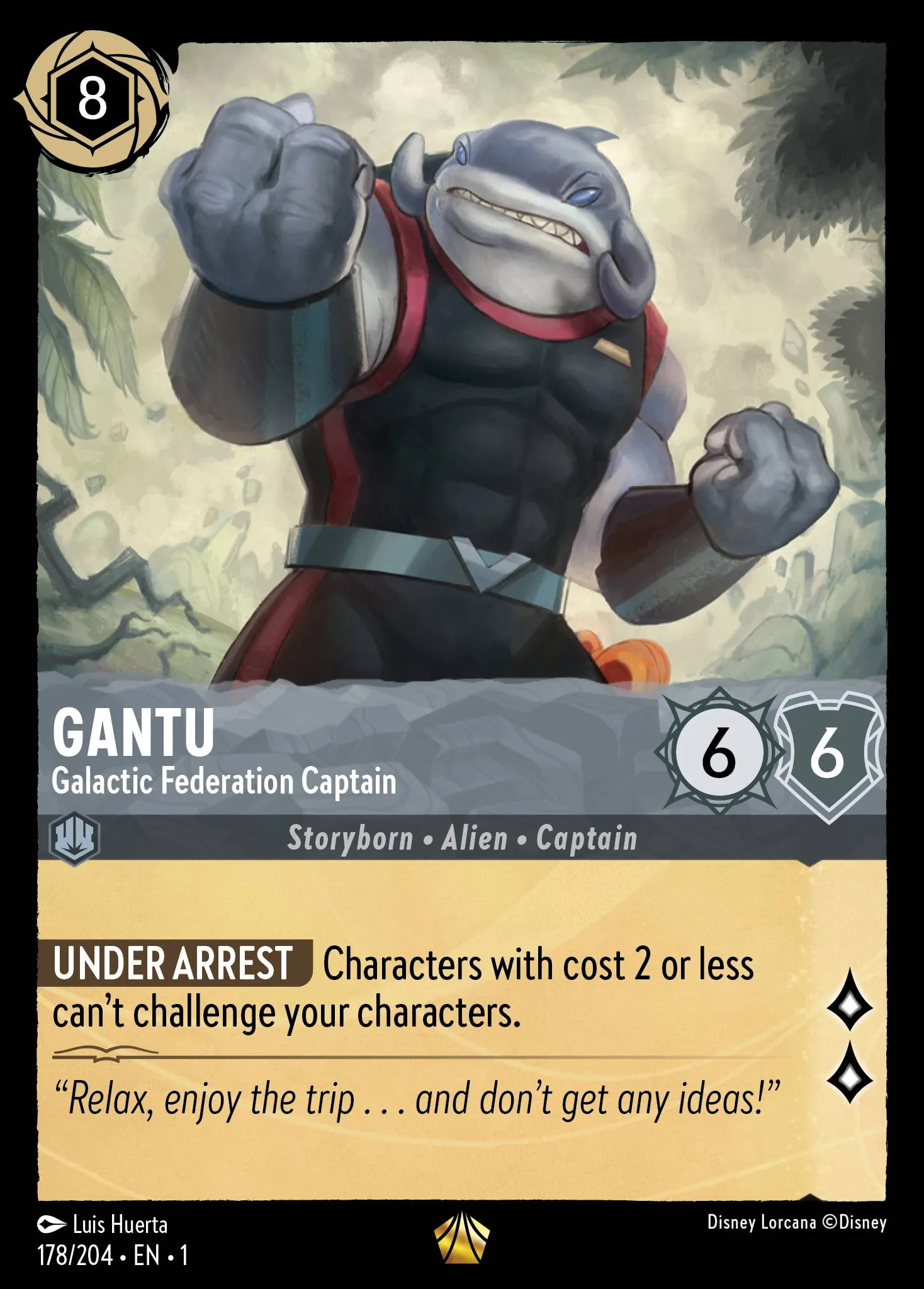 Gantu - Galactic Federation Captain (001-178)