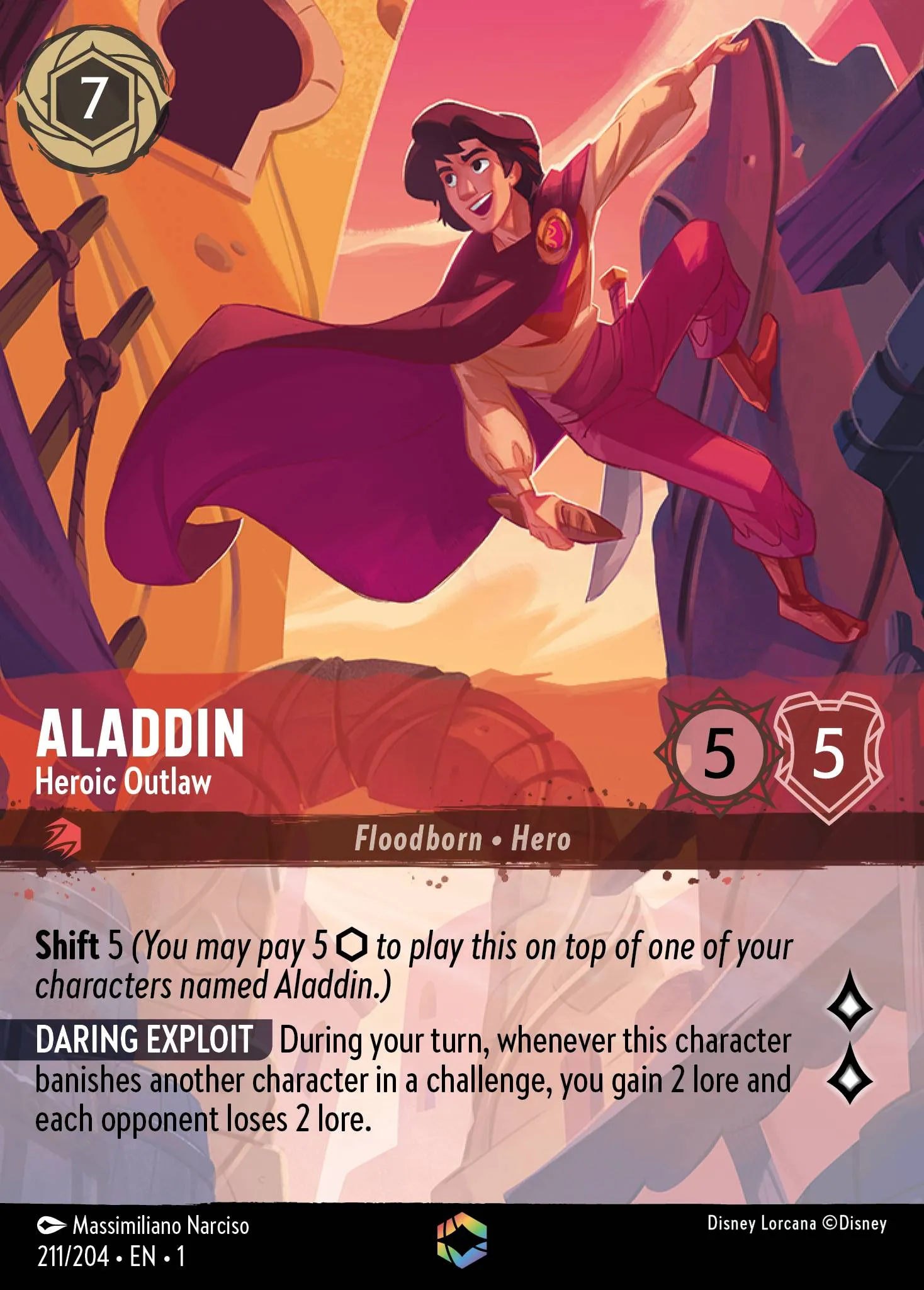 Aladdin - Heroic Outlaw (001-211)