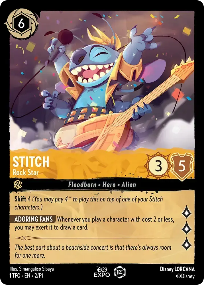 Stitch - Rock Star (001-P1-002)