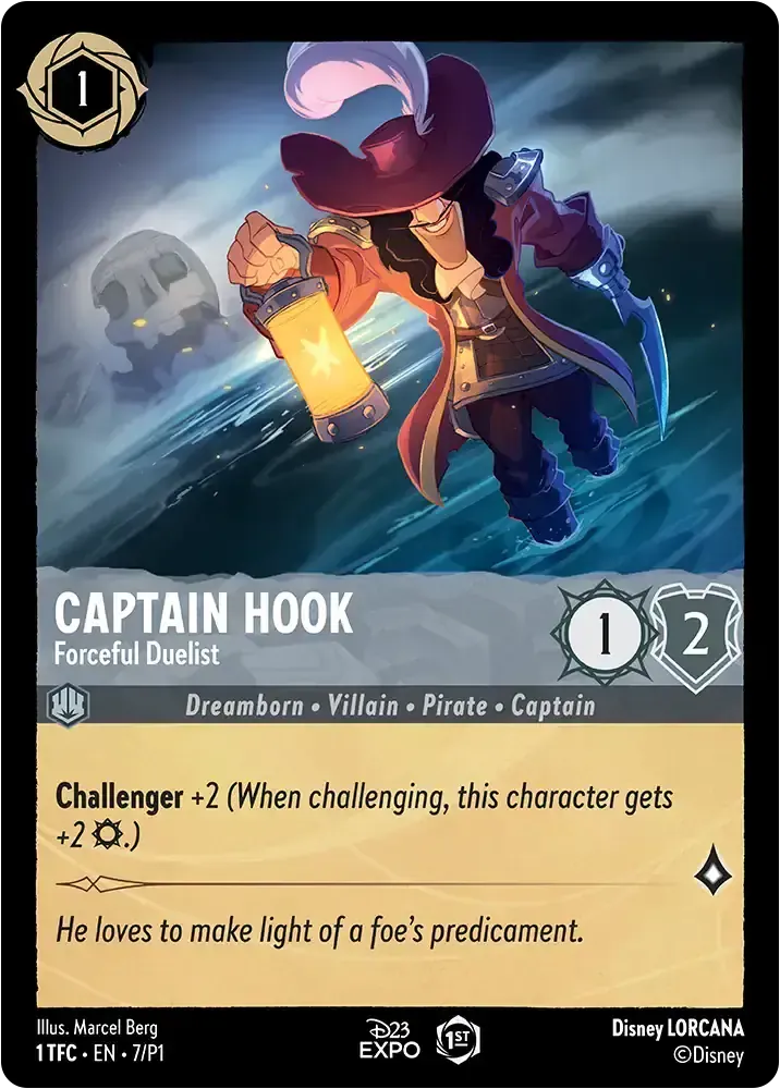 Captain Hook - Forceful Duelist (001-P1-007)
