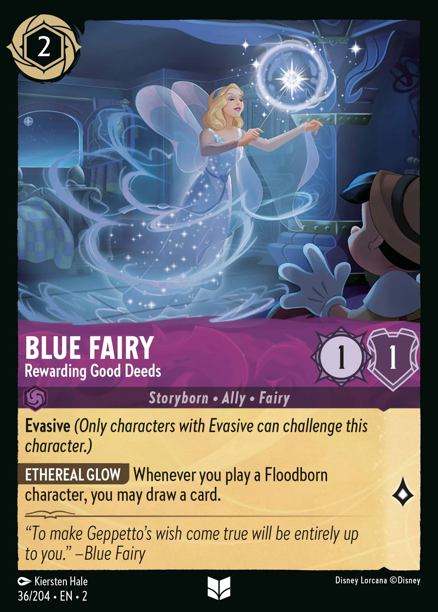 Blue Fairy - Rewarding Good Deeds (002-036)