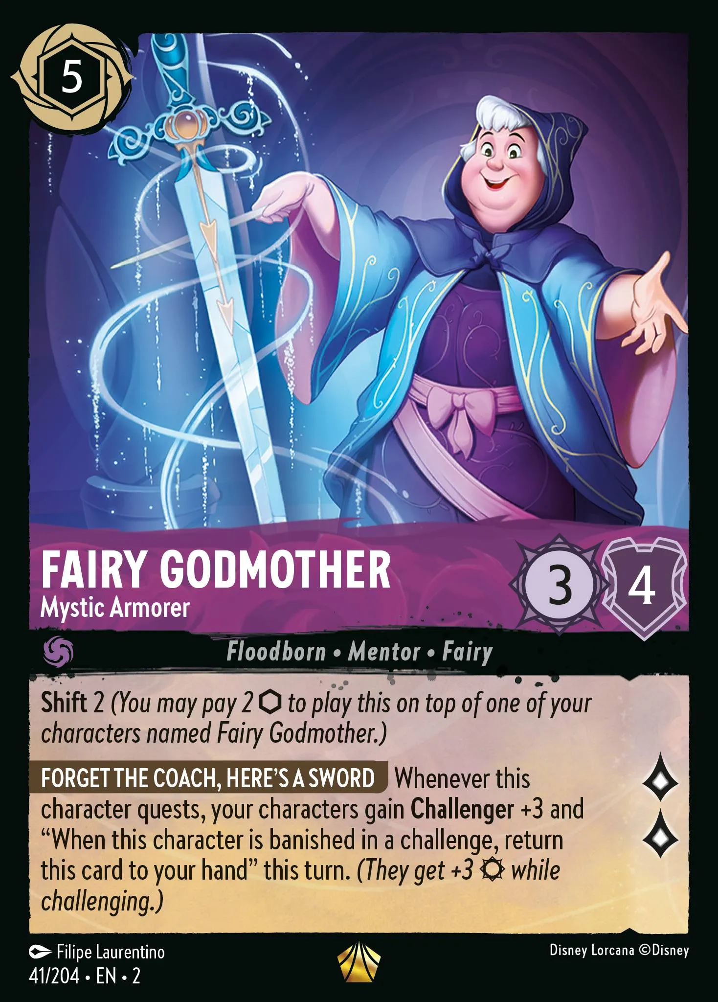 Fairy Godmother - Mystic Armorer (002-041)