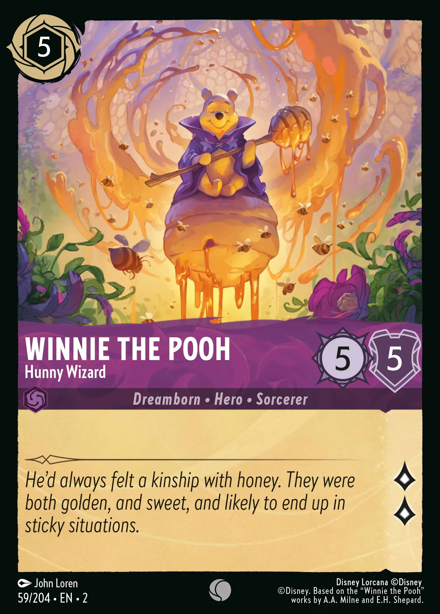 Winnie the Pooh - Hunny Wizard (002-059)