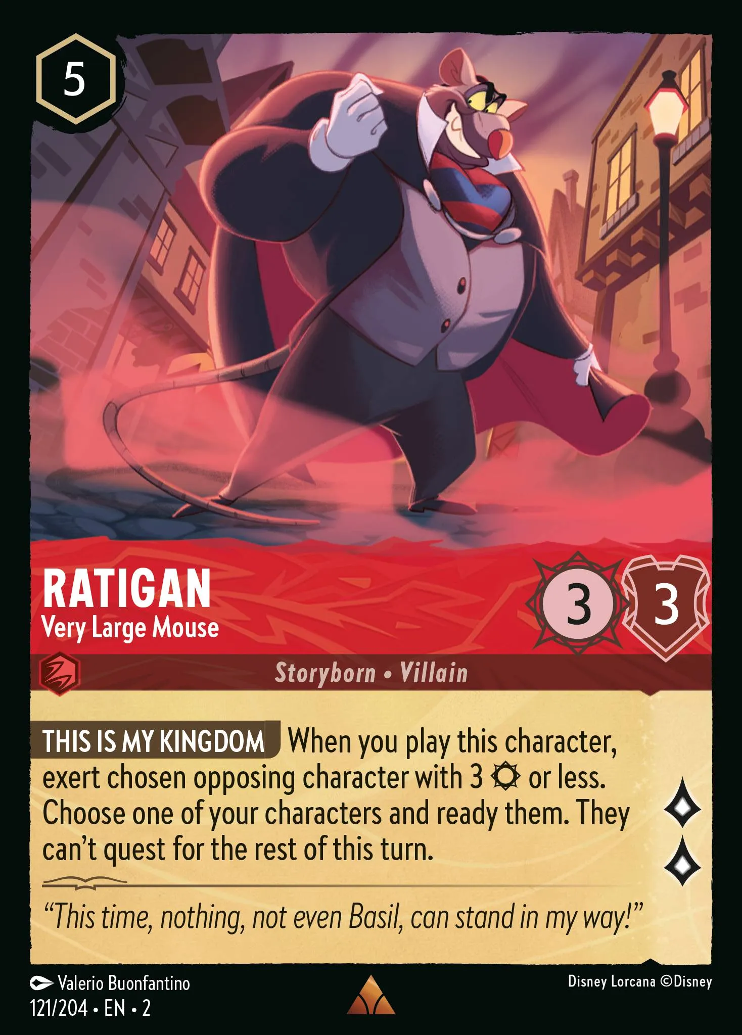 Ratigan - Very Large Mouse (002-121)