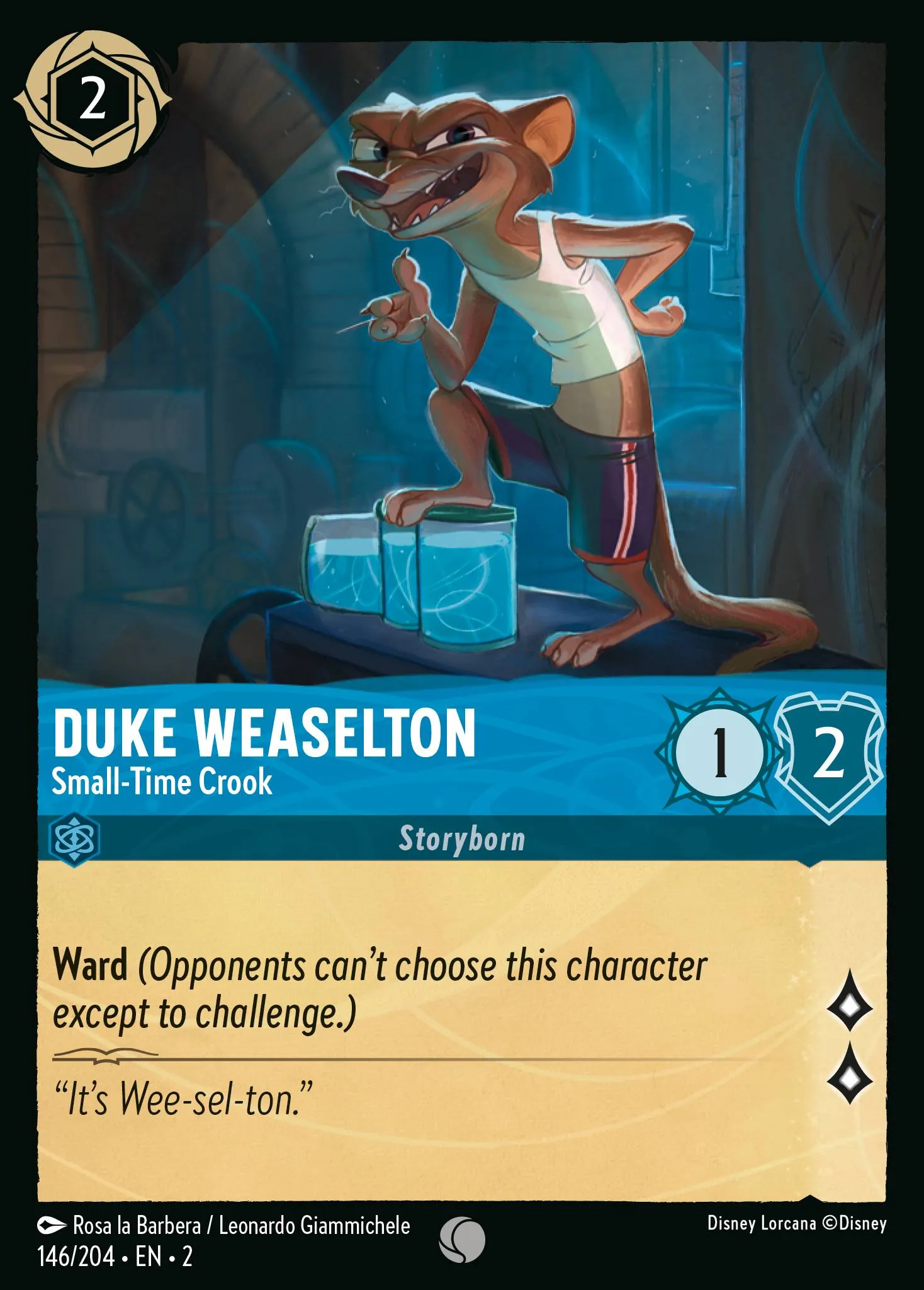 Duke Weaselton - Small-Time Crook (002-146)
