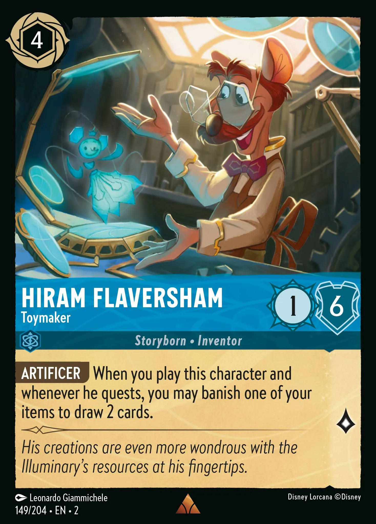Hiram Flaversham - Toymaker (002-149)