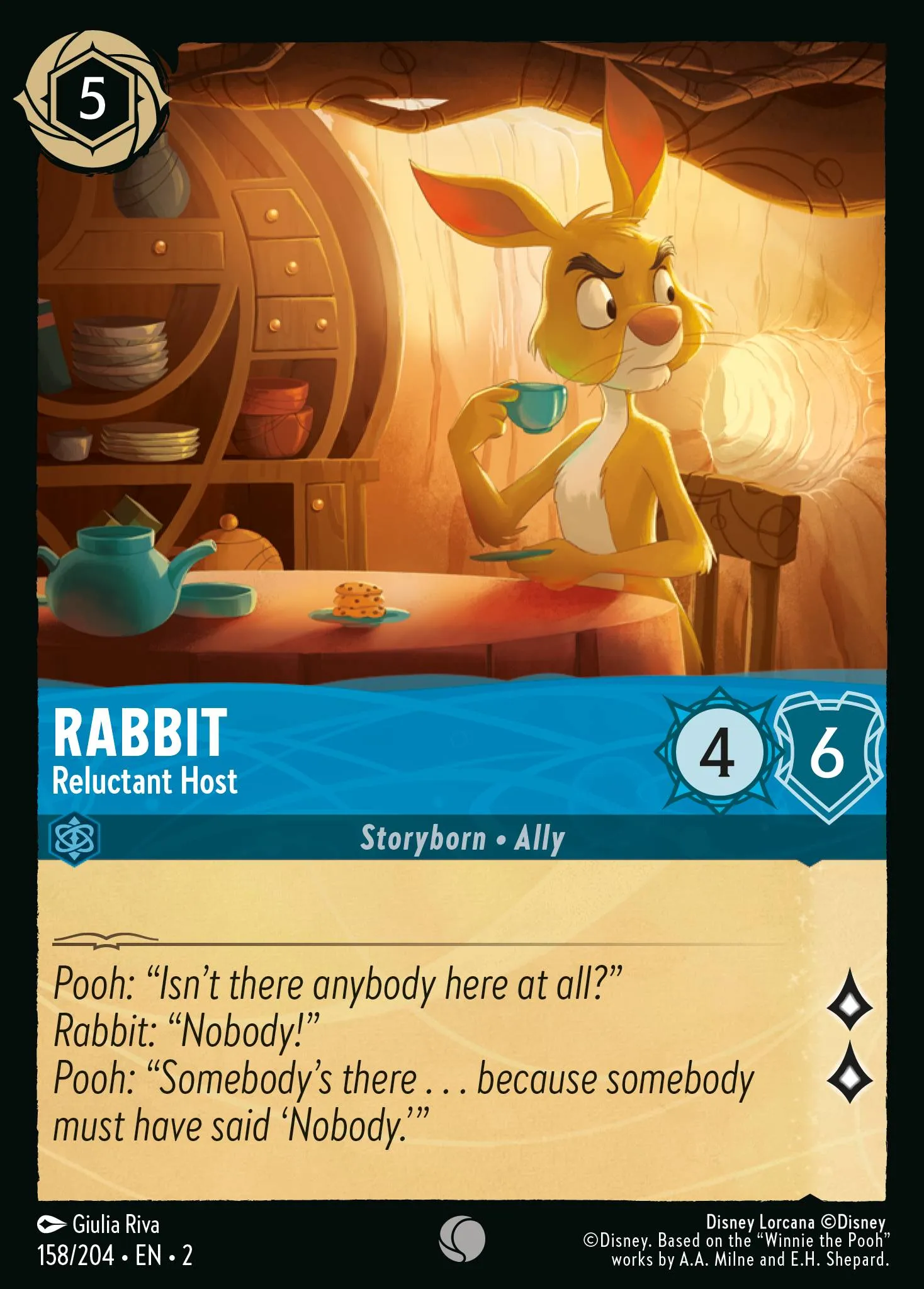 Rabbit - Reluctant Host (002-158)