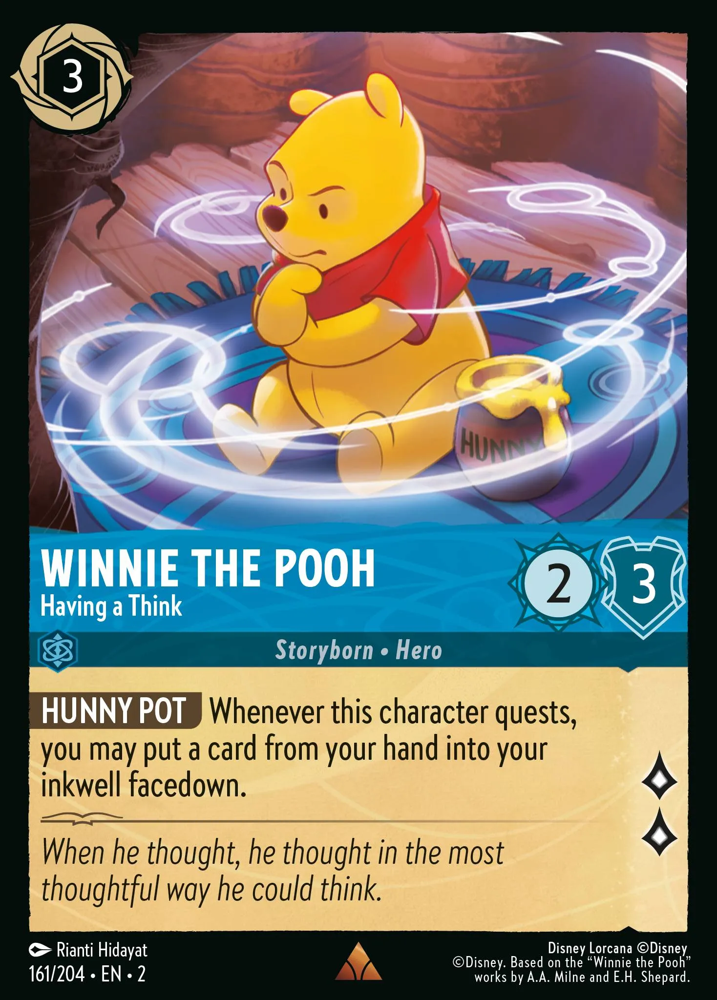 Winnie the Pooh - Having a Think (002-161)