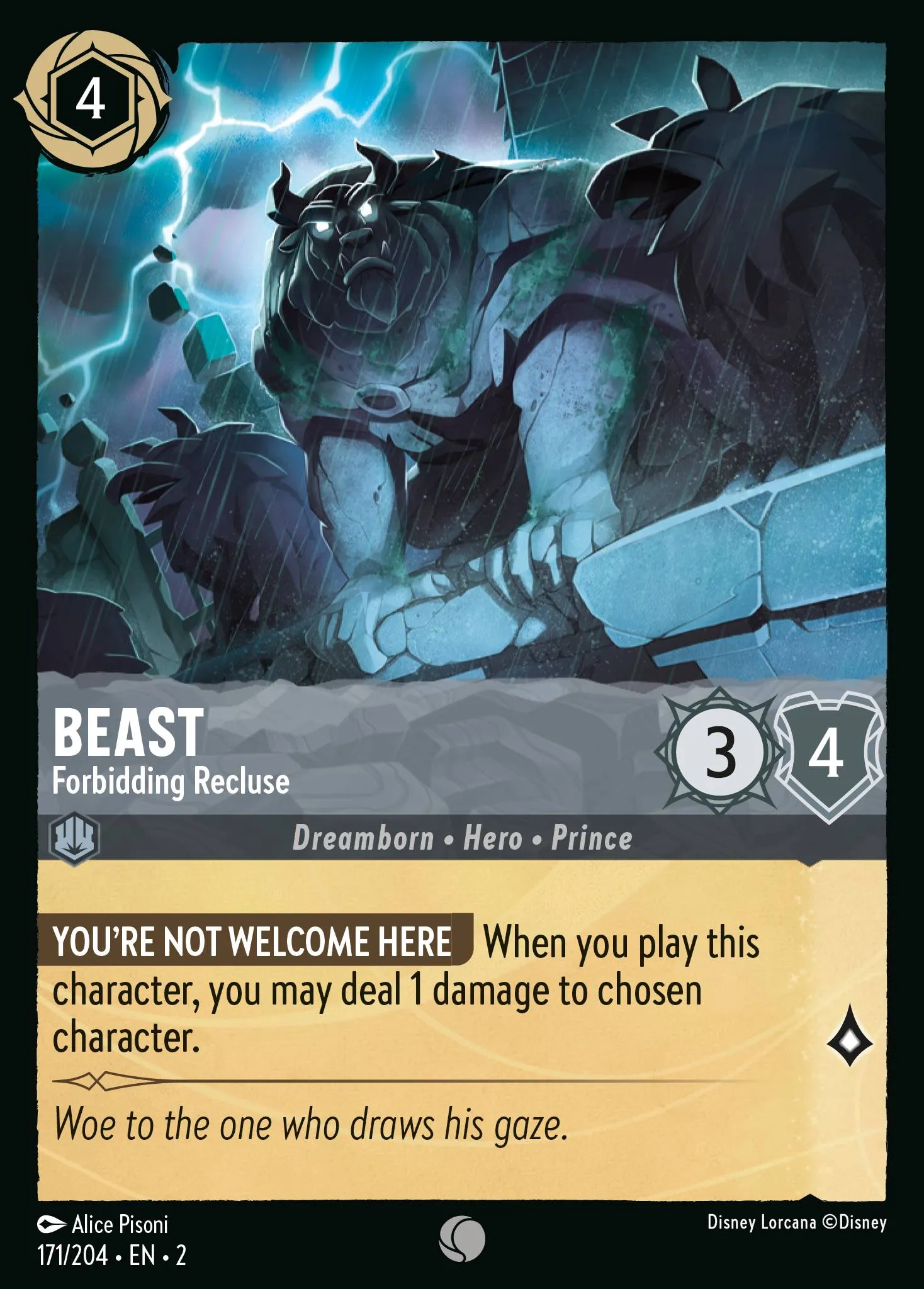 Beast - Forbidding Recluse (002-171)