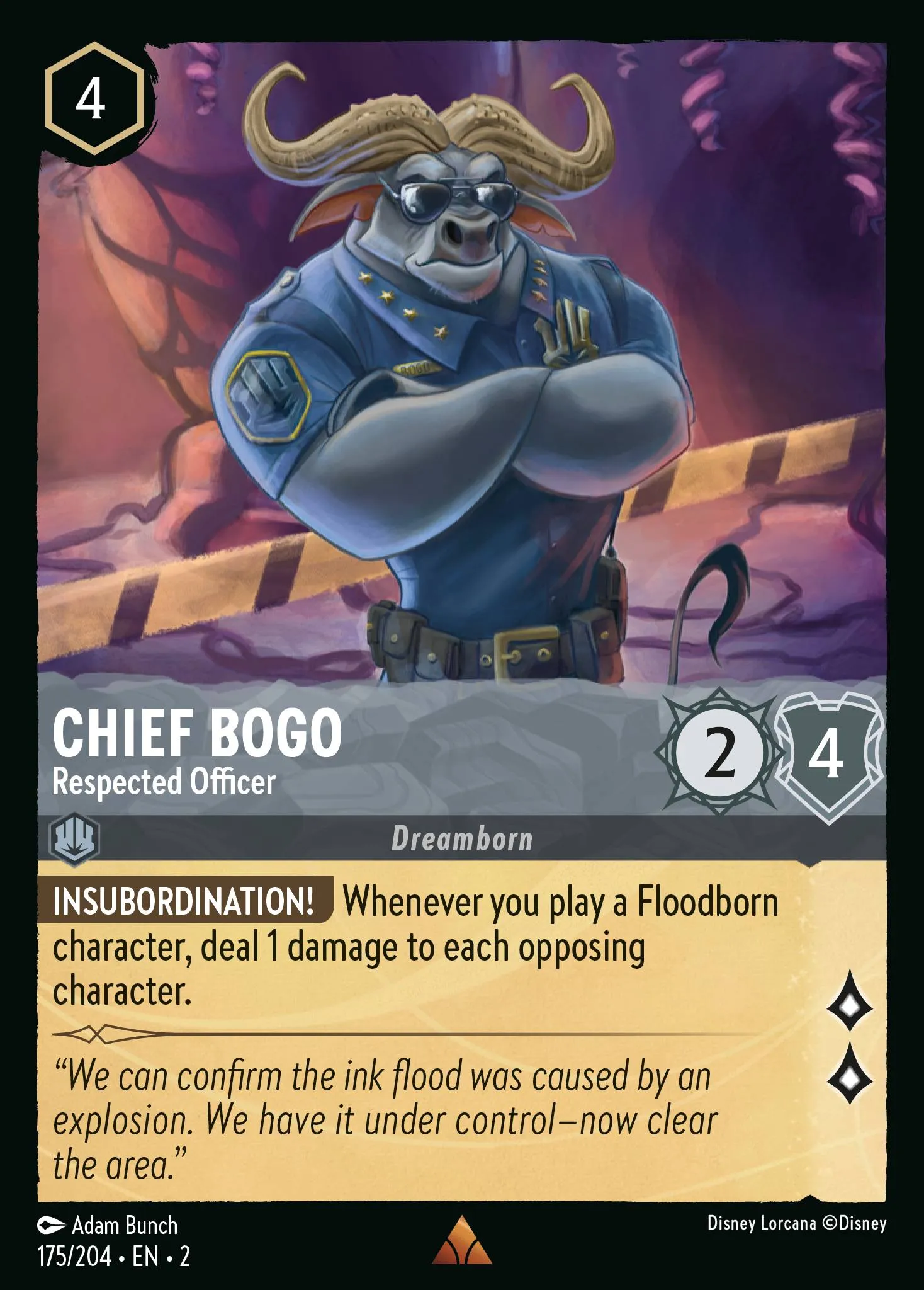 Chief Bogo - Respected Officer (002-175)