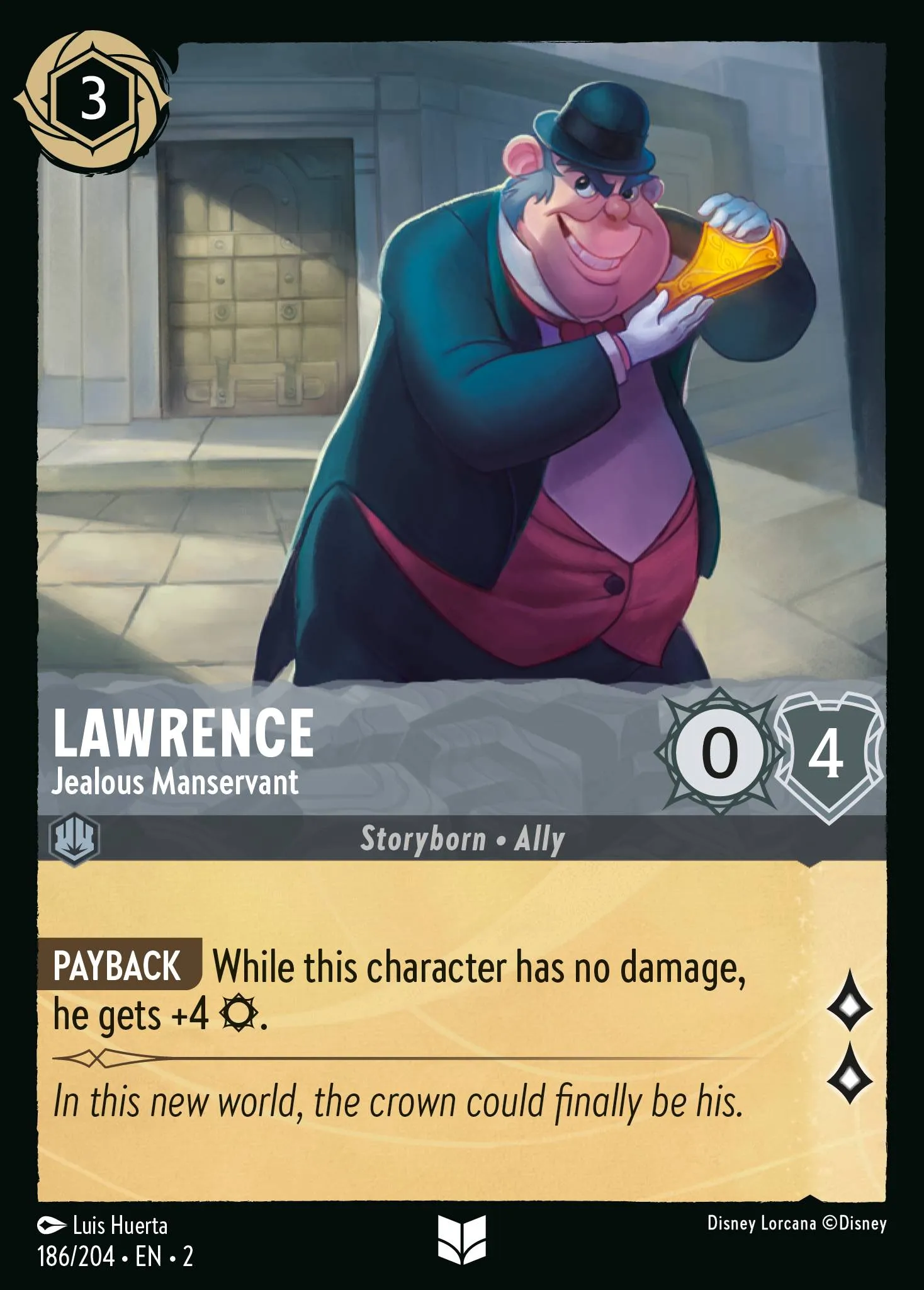 Lawrence - Jealous Manservant (002-186)