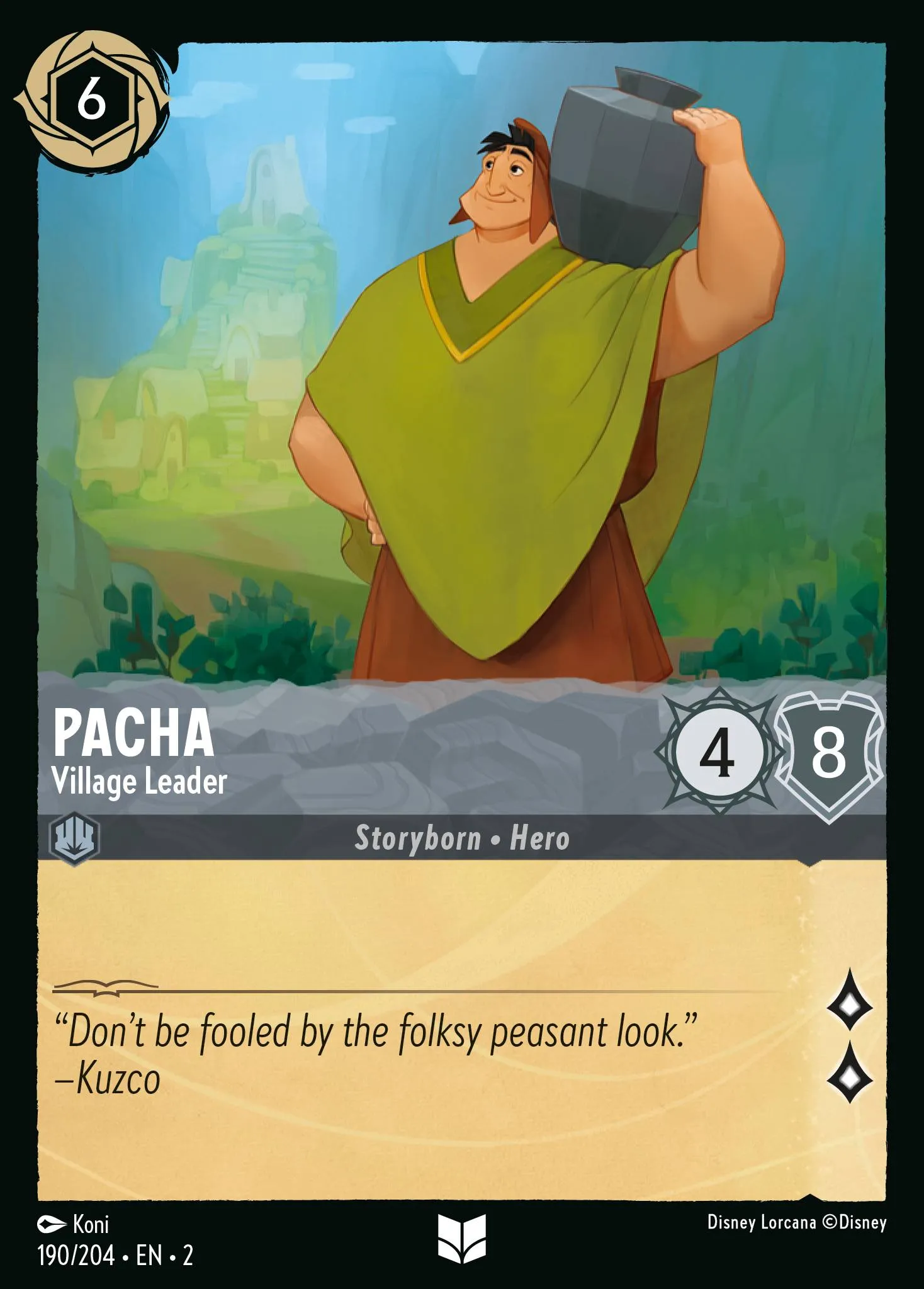Pacha - Village Leader (002-190)