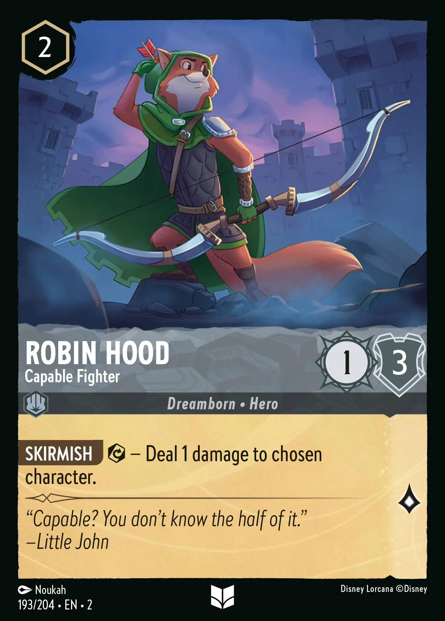 Robin Hood - Capable Fighter (002-193)