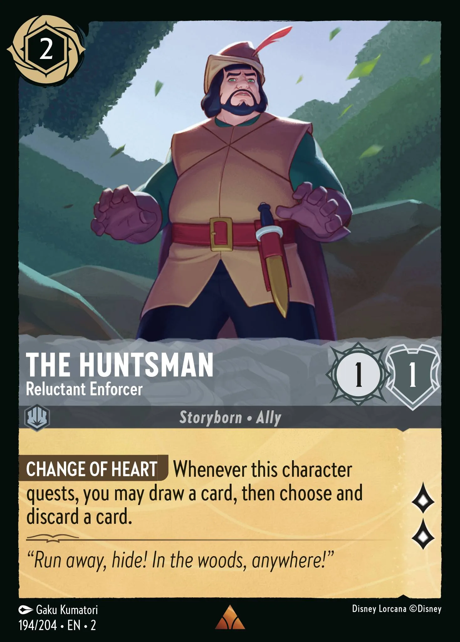 The Huntsman - Reluctant Enforcer (002-194)