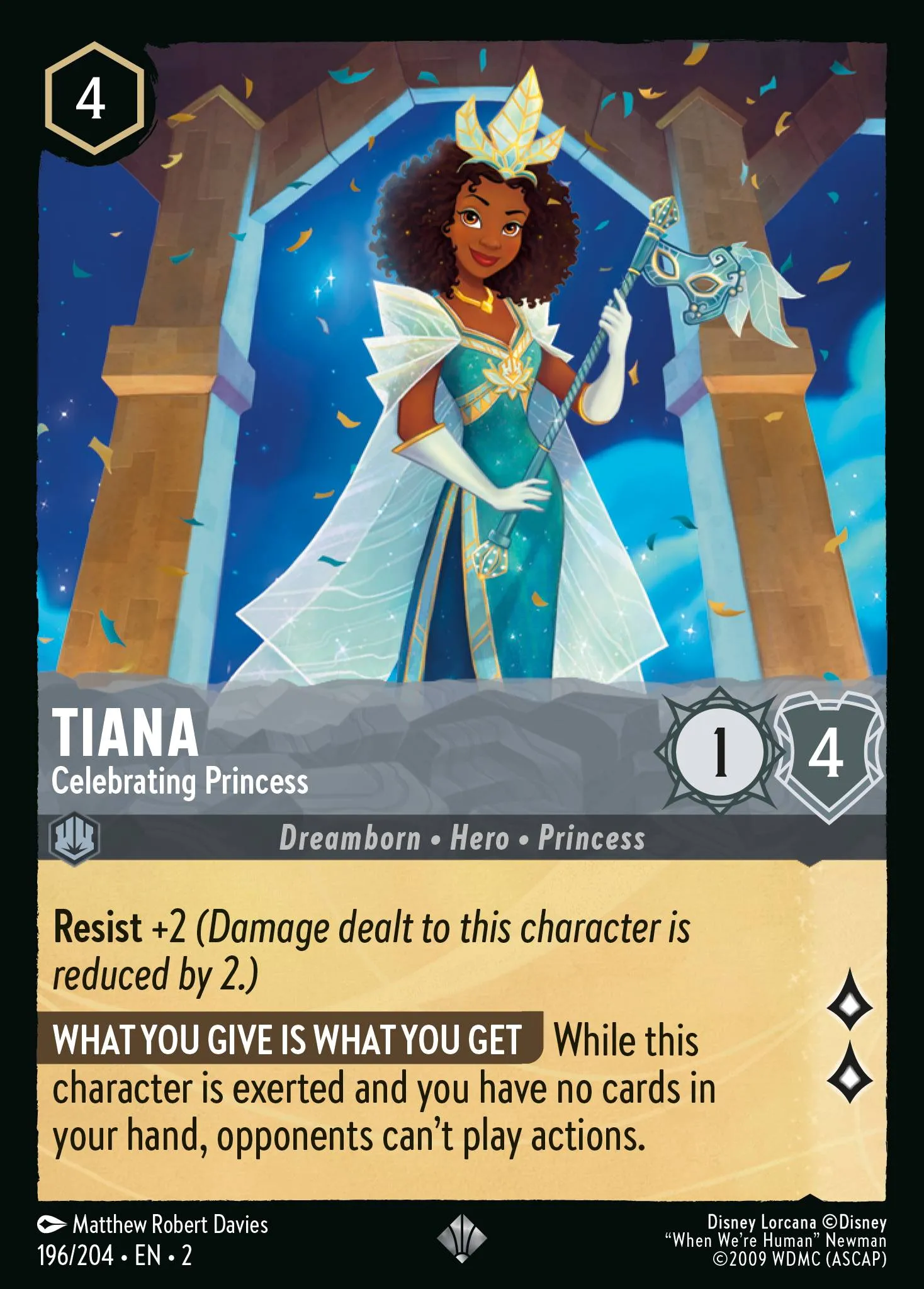 Tiana - Celebrating Princess (002-196)