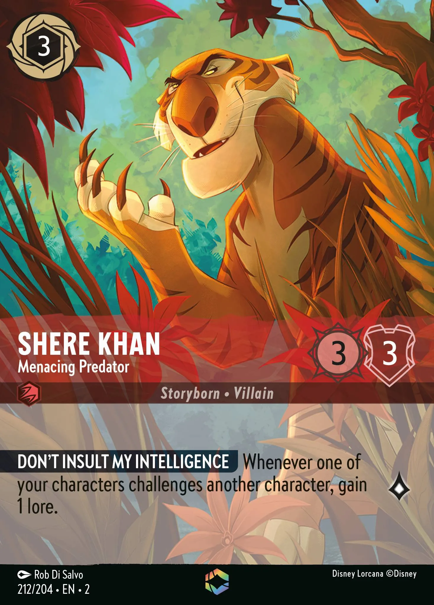 Shere Khan - Menacing Predator (002-212)