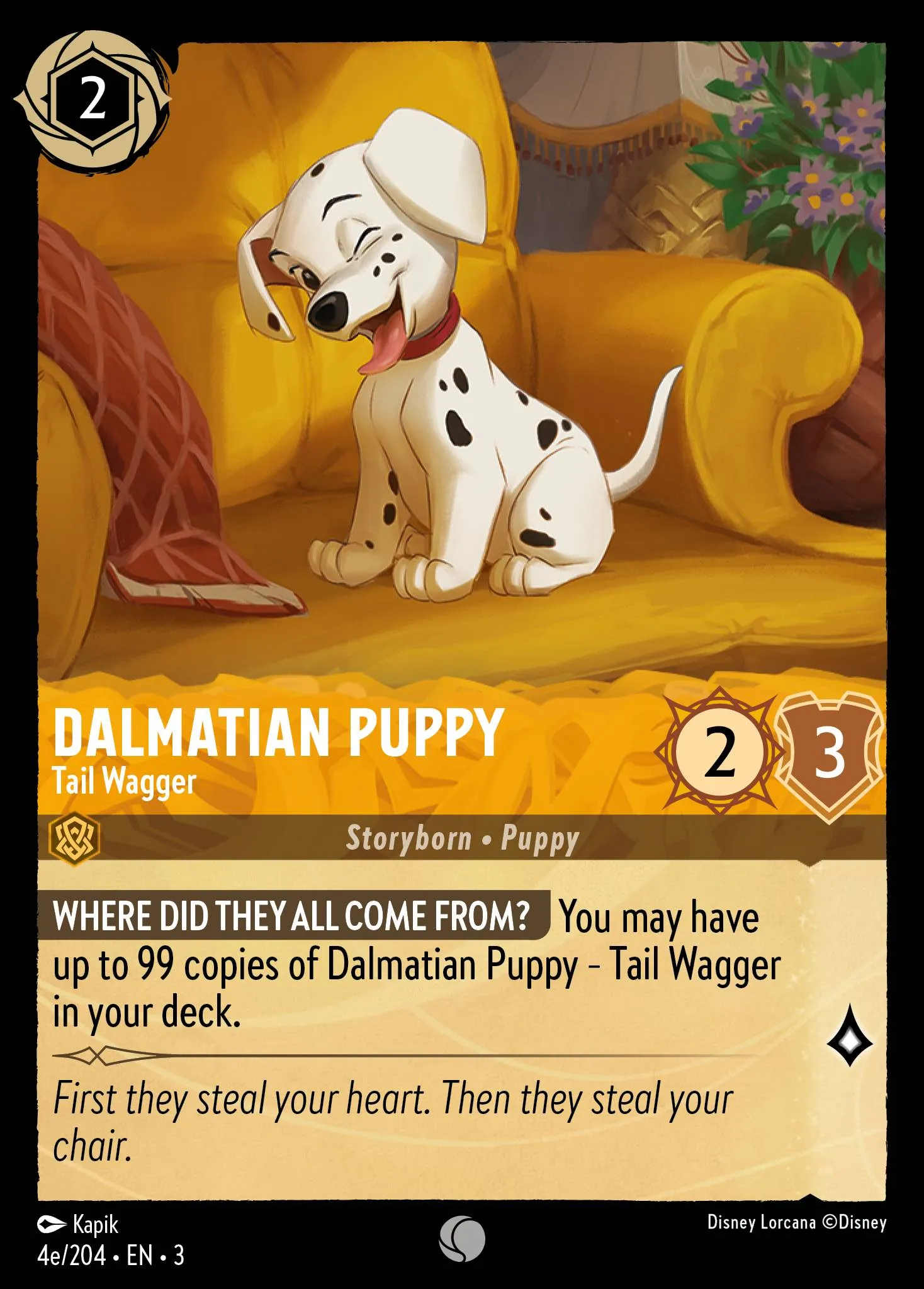 Dalmatian Puppy - Tail Wagger (003-004)