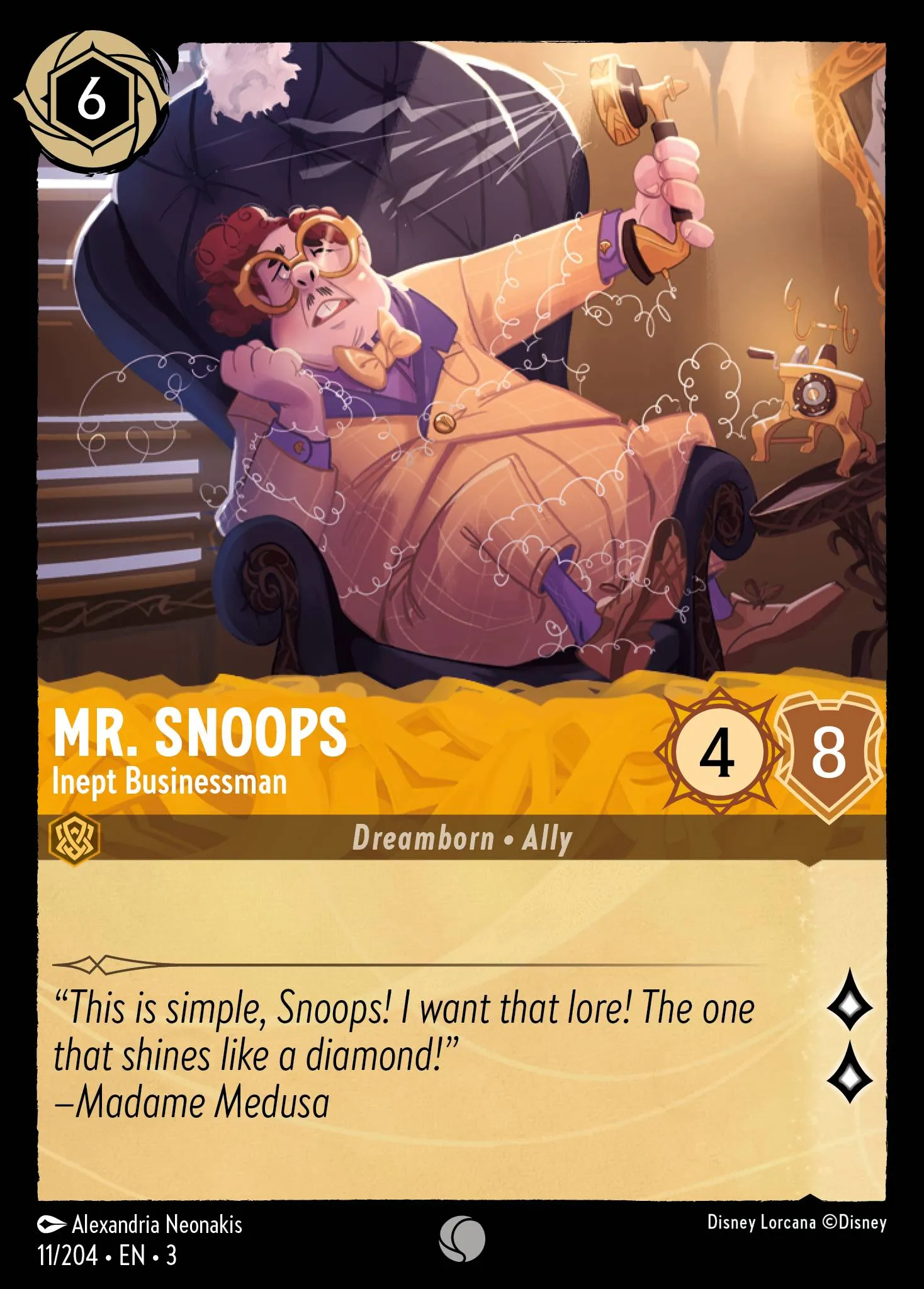 Mr. Snoops - Inept Businessman (003-011)
