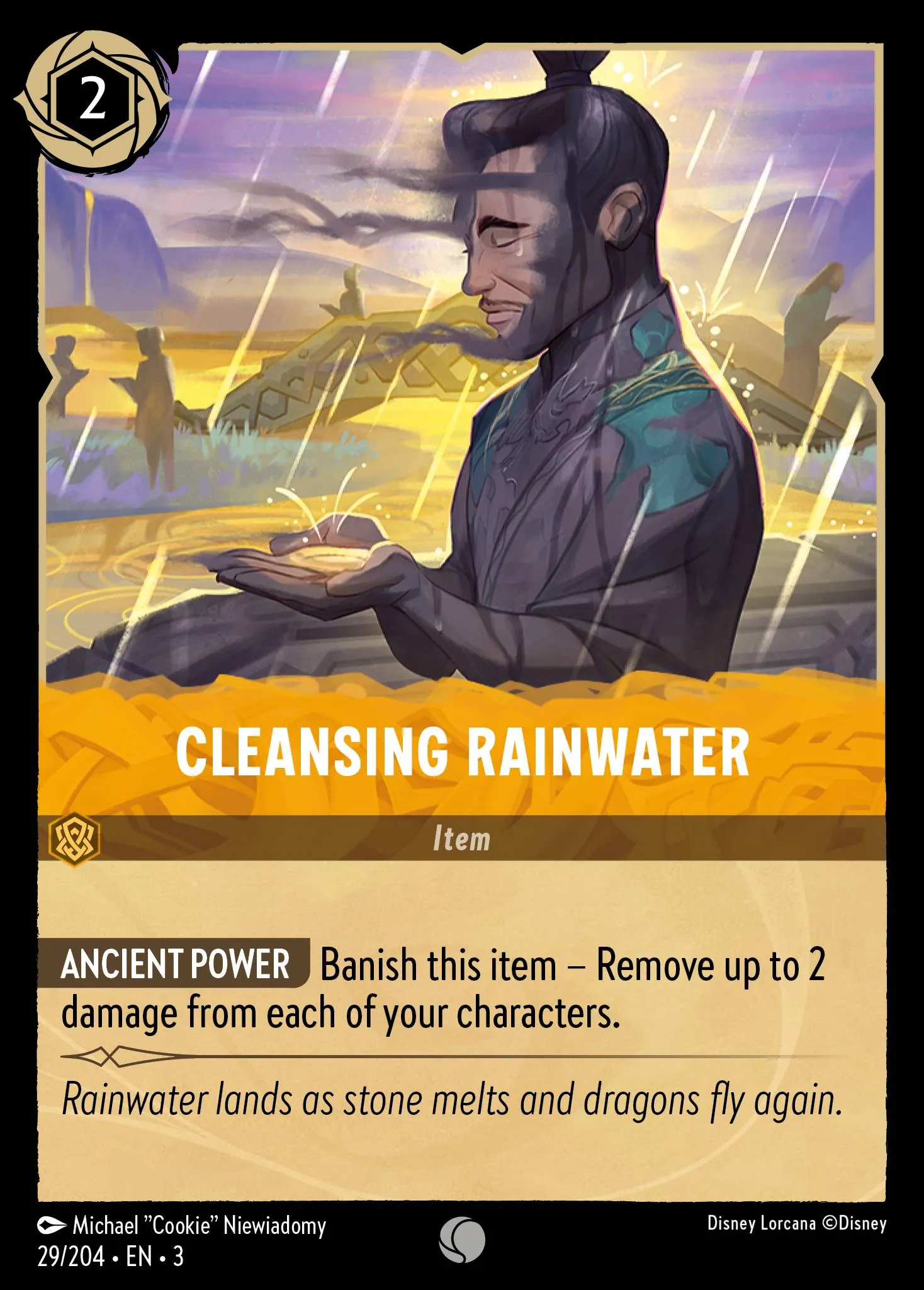 Cleansing Rainwater (003-029)