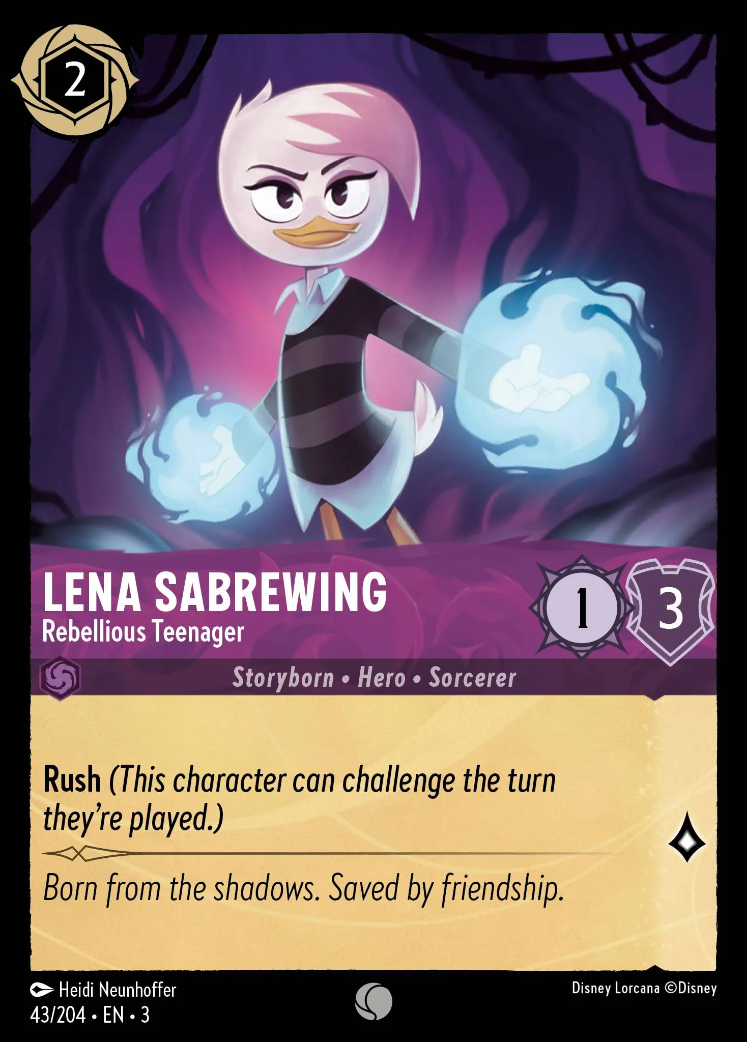 Lena Sabrewing - Rebellious Teenager (003-043)