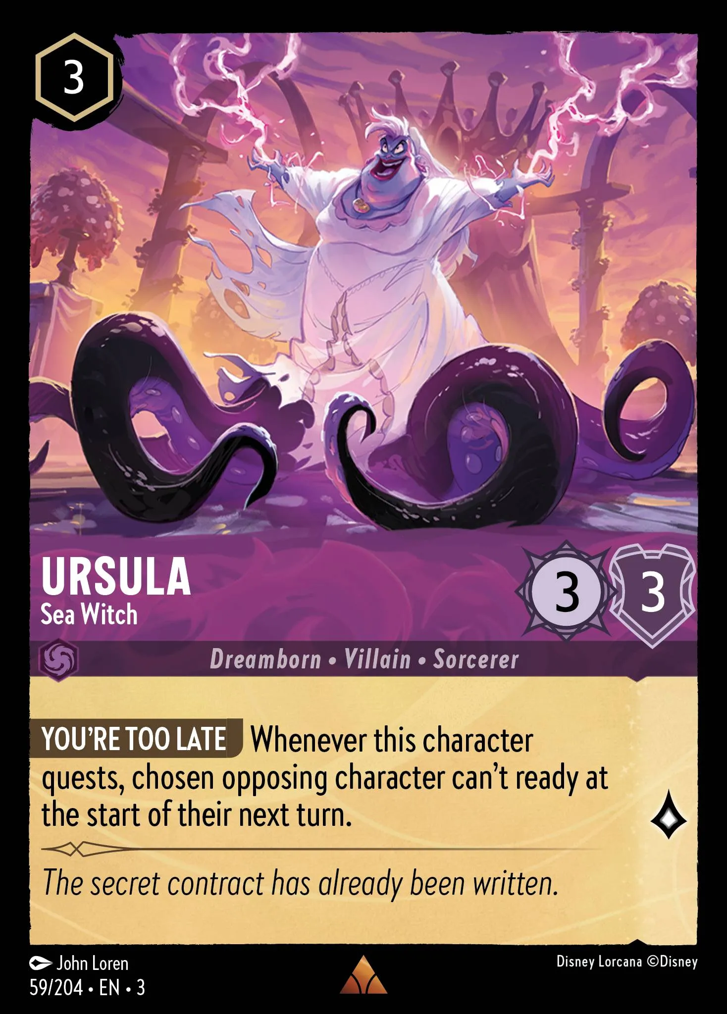 Ursula - Sea Witch (003-059)