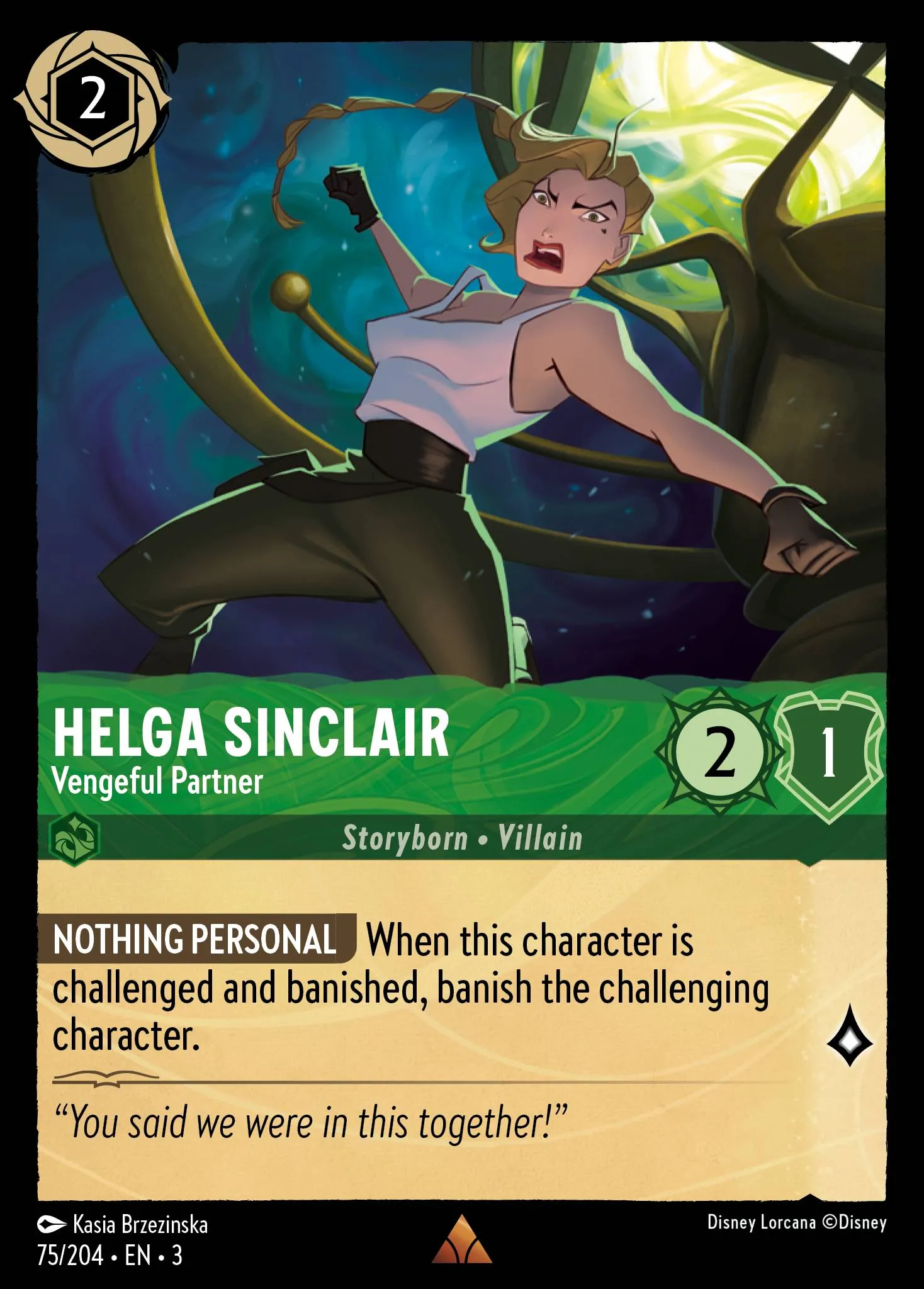 Helga Sinclair - Vengeful Partner (003-075)