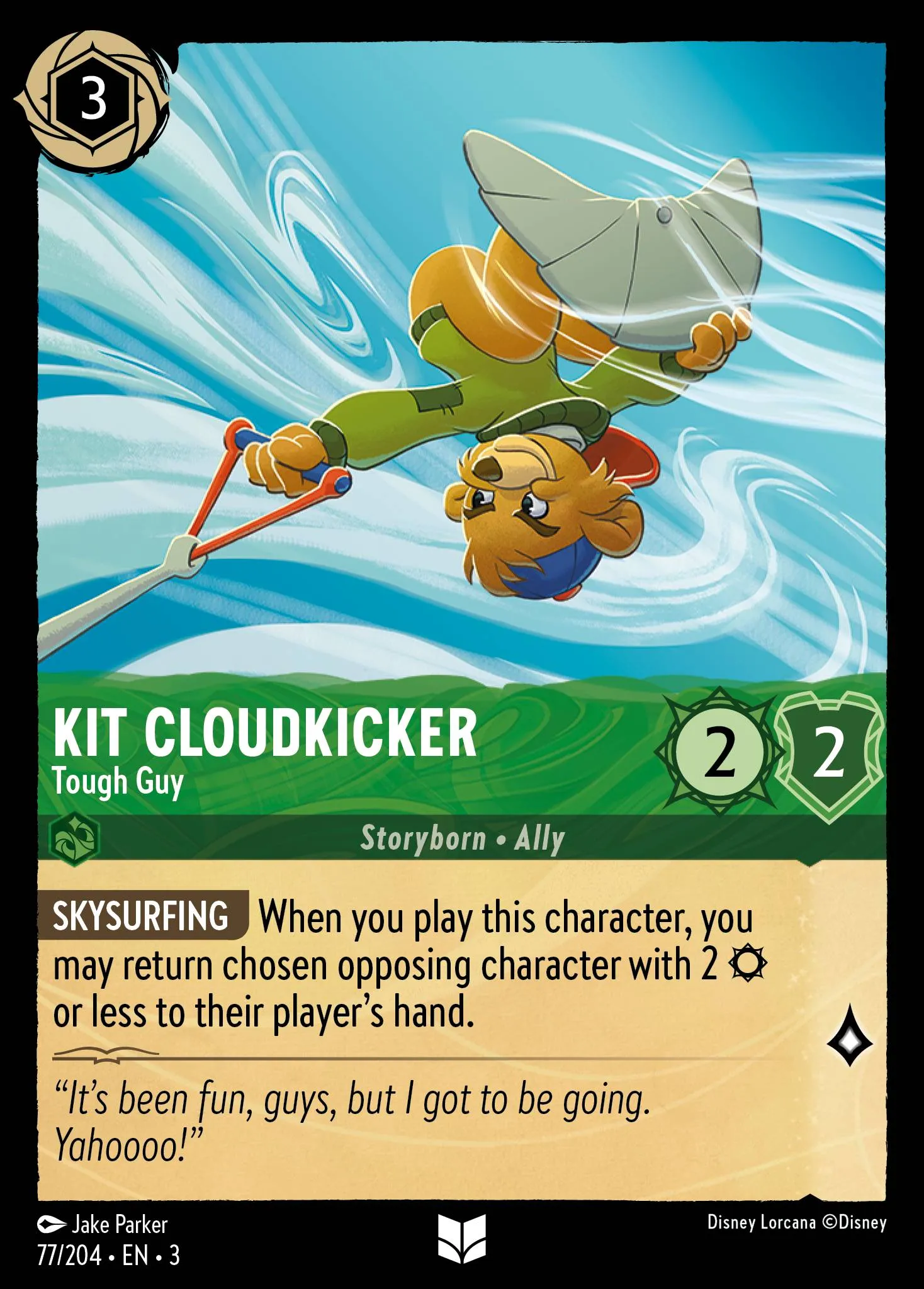 Kit Cloudkicker - Tough Guy (003-077)