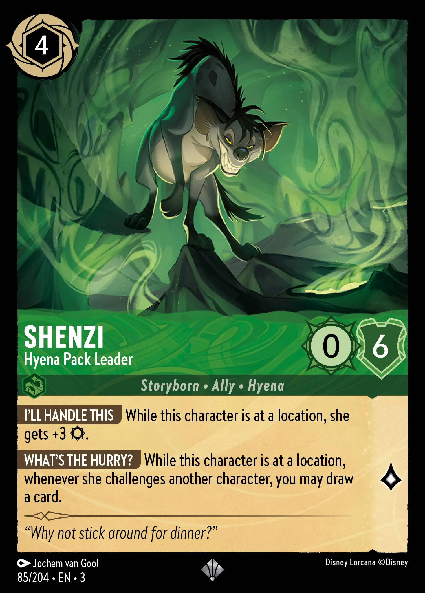 Shenzi - Hyena Pack Leader (003-085)
