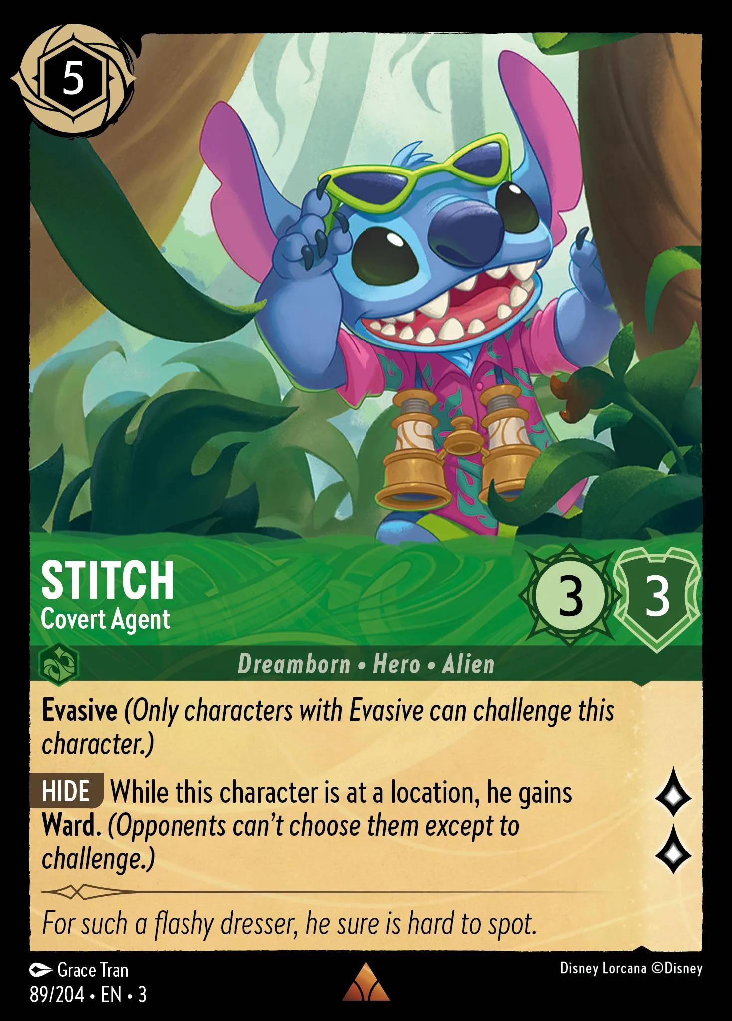 Stitch - Covert Agent (003-089)