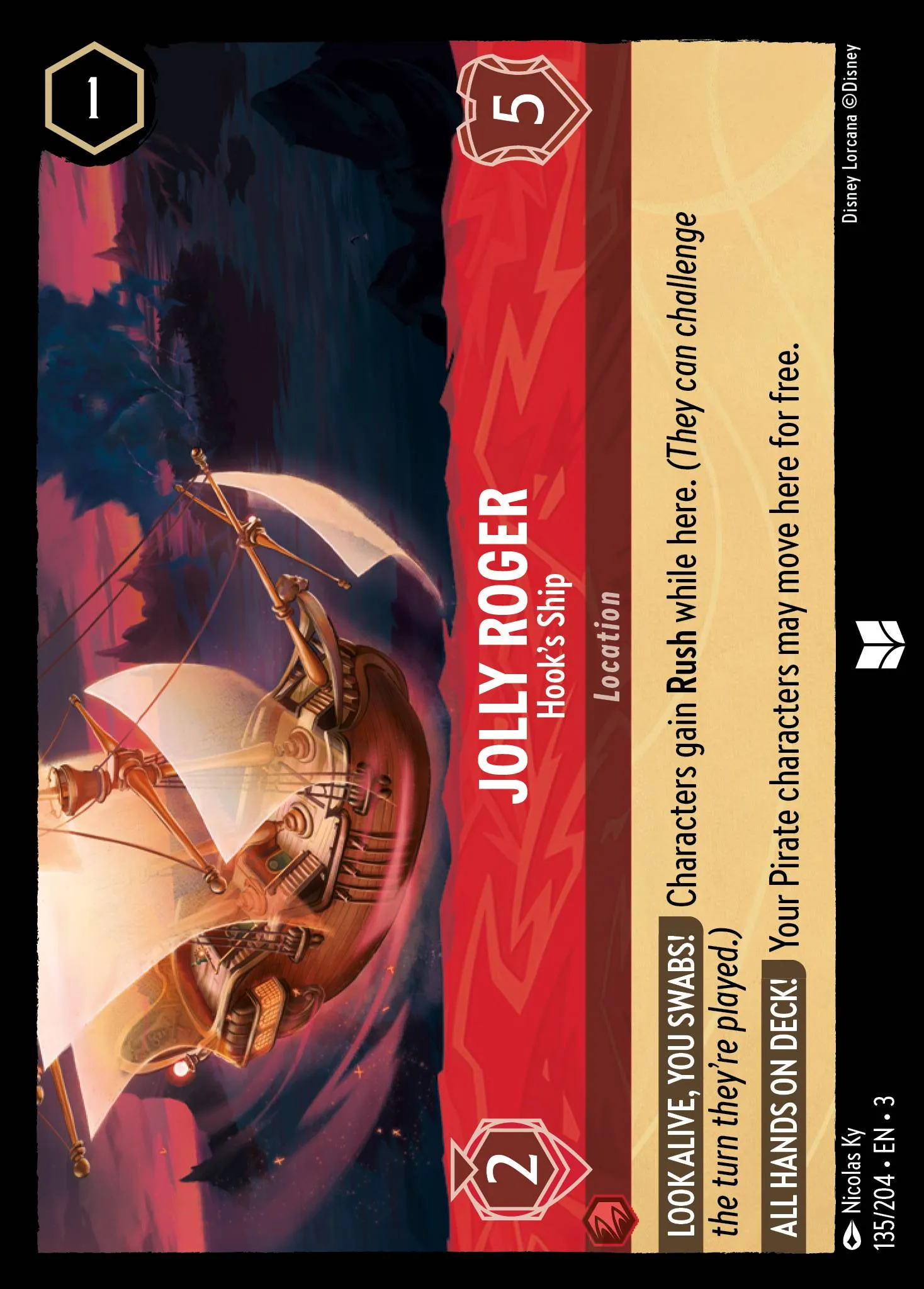 Jolly Roger - Hook's Ship (003-135)