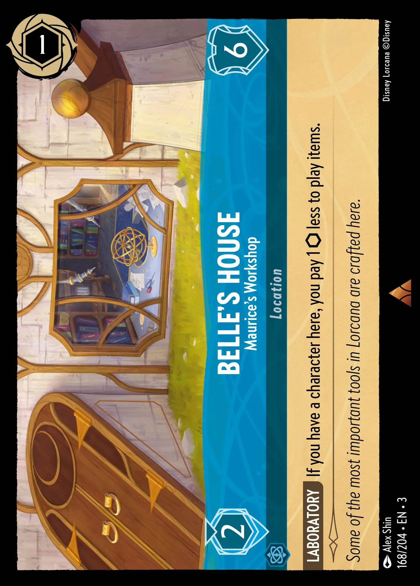 Belle's House - Maurice's Workshop (003-168)