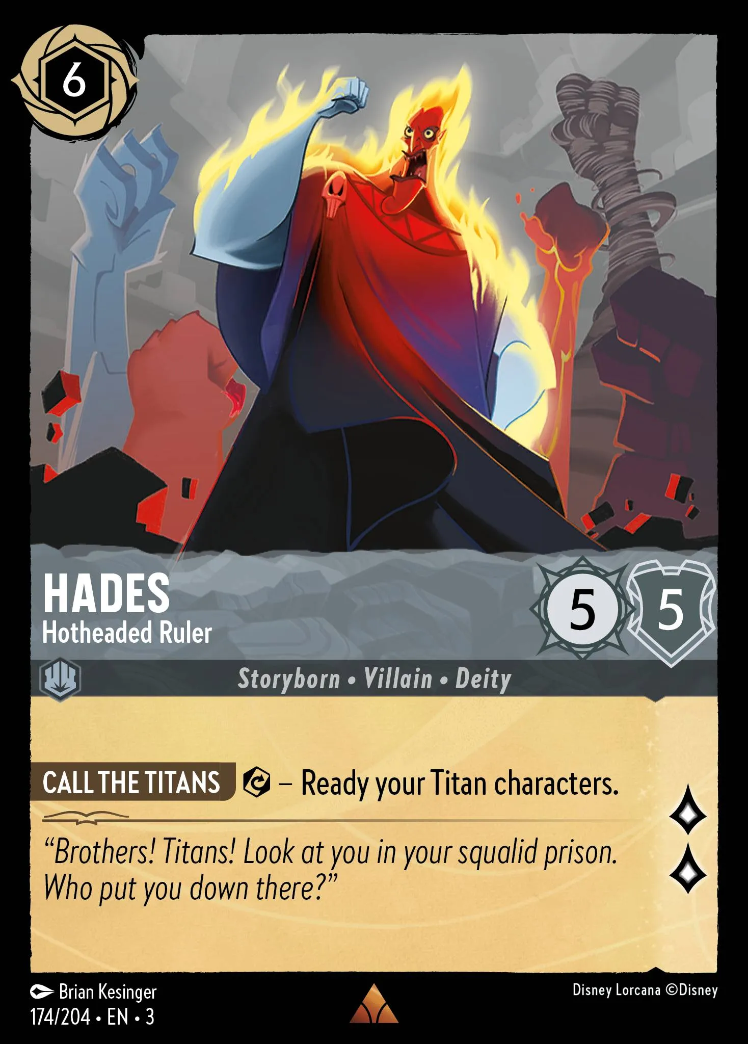 Hades - Hotheaded Ruler (003-174)