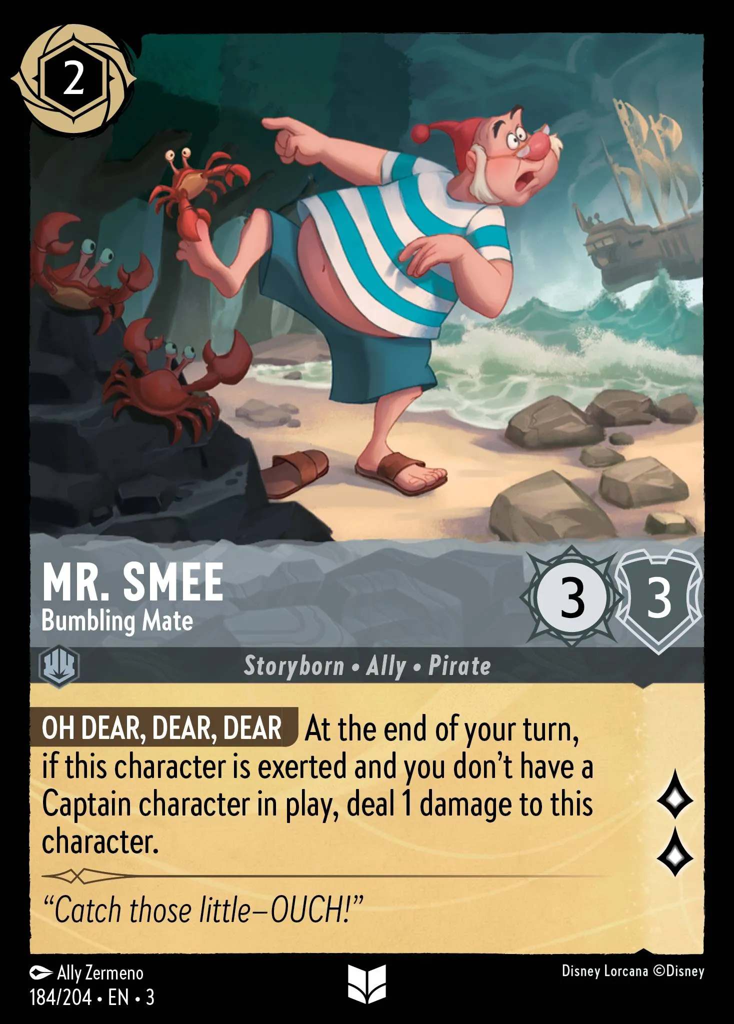 Mr. Smee - Bumbling Mate (003-184)