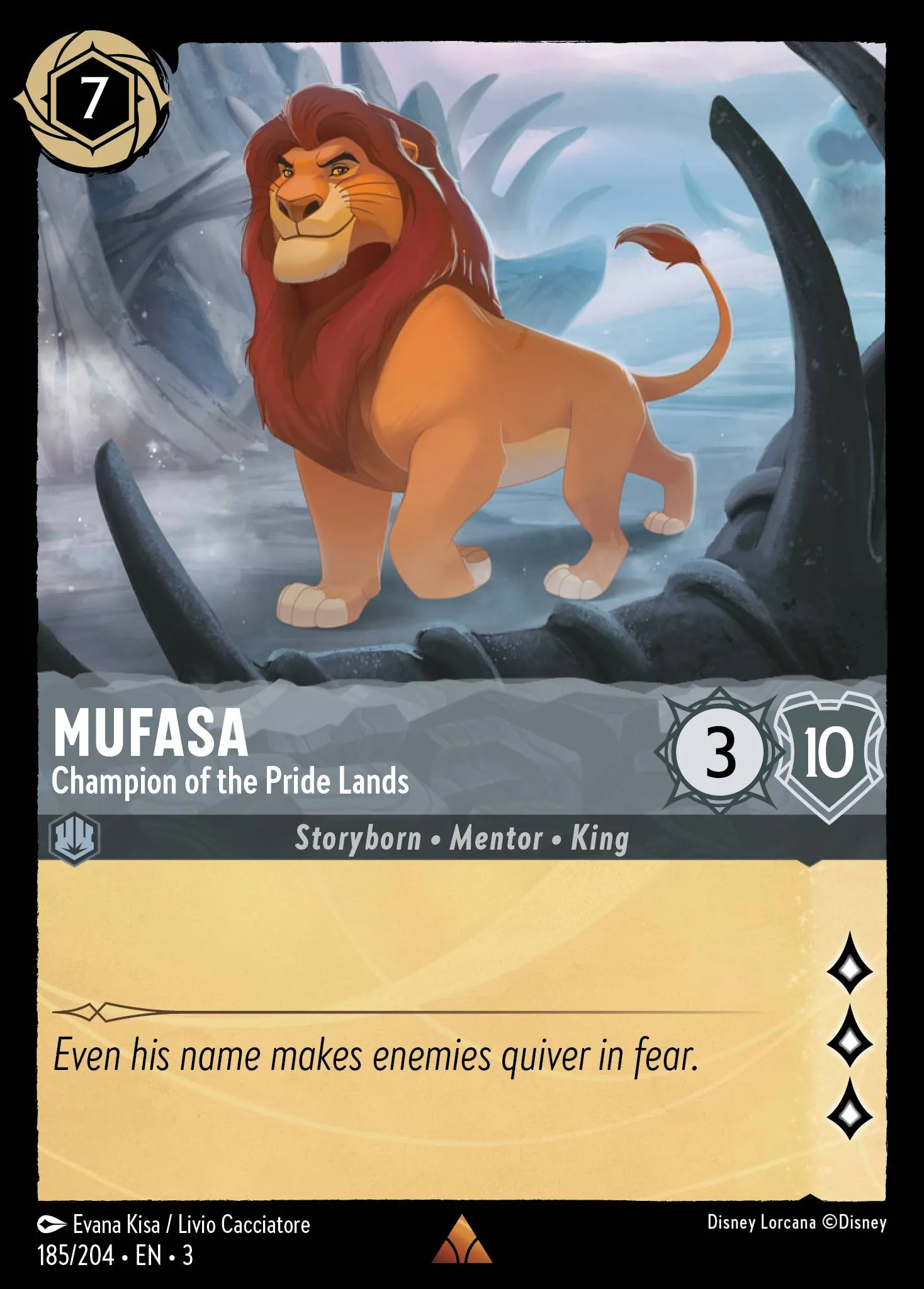 Mufasa - Champion of the Pride Lands (003-185)