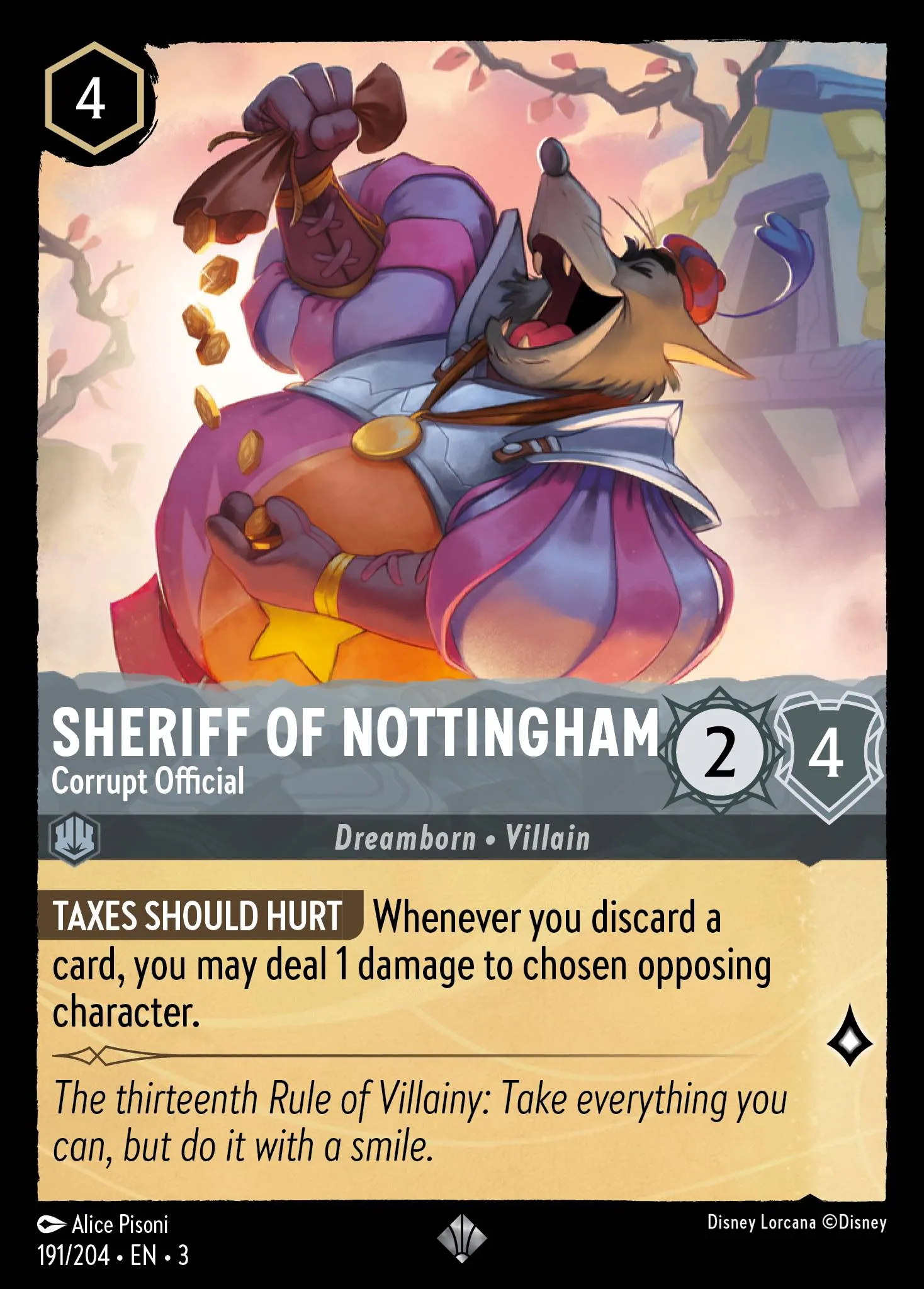 Sheriff of Nottingham - Corrupt Official (003-191)