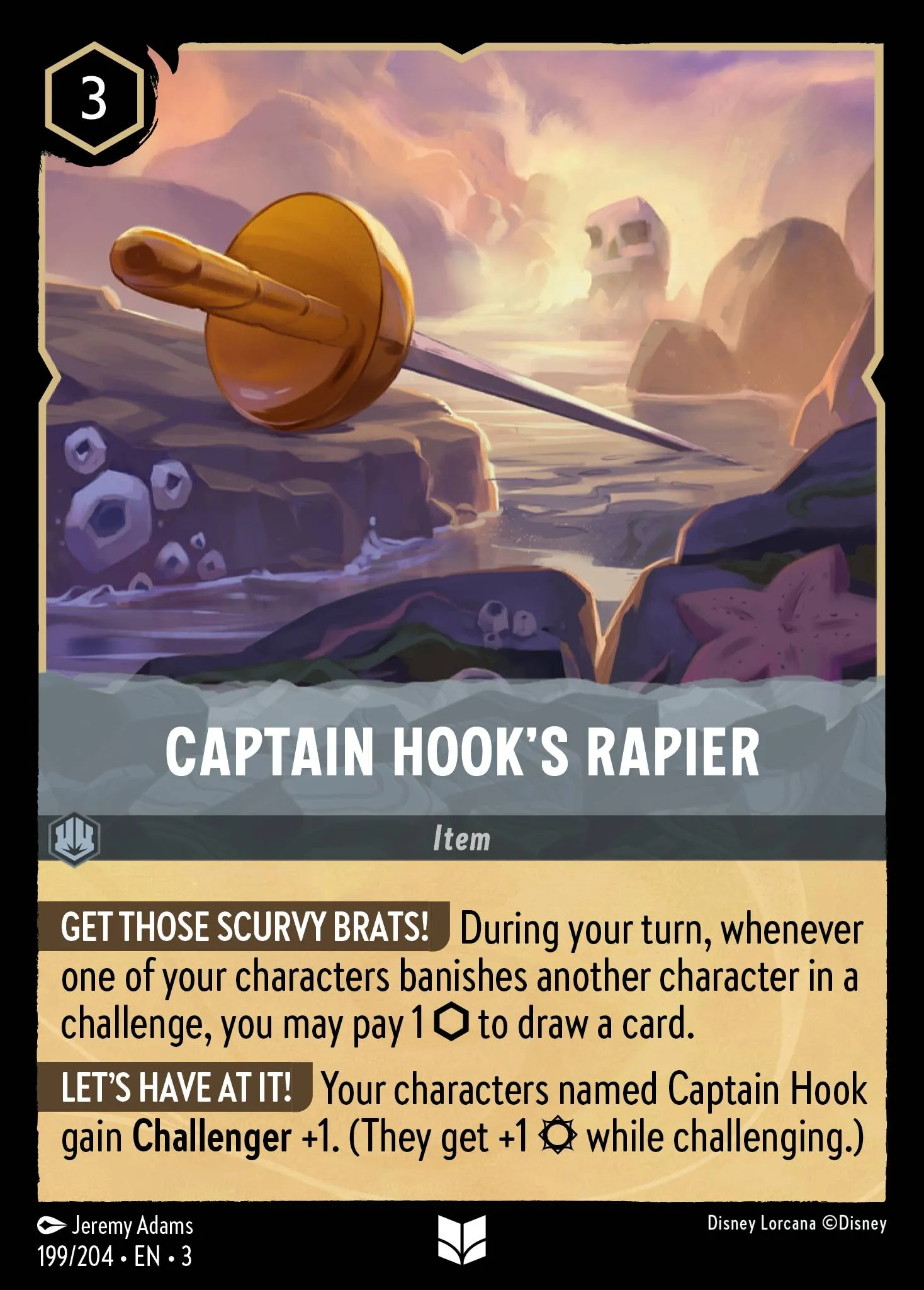 Captain Hook's Rapier (003-199)
