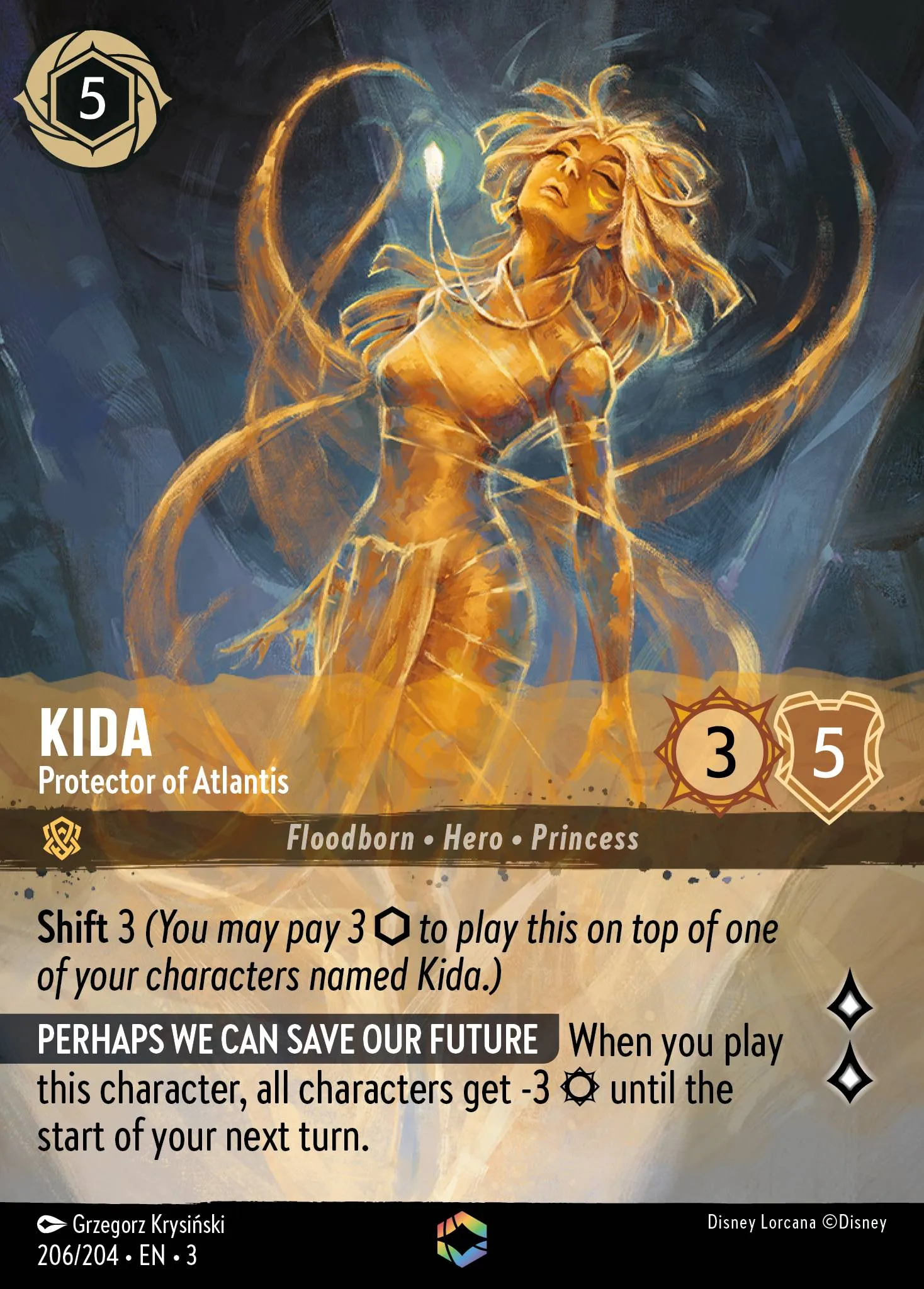 Kida - Protector of Atlantis (003-206)