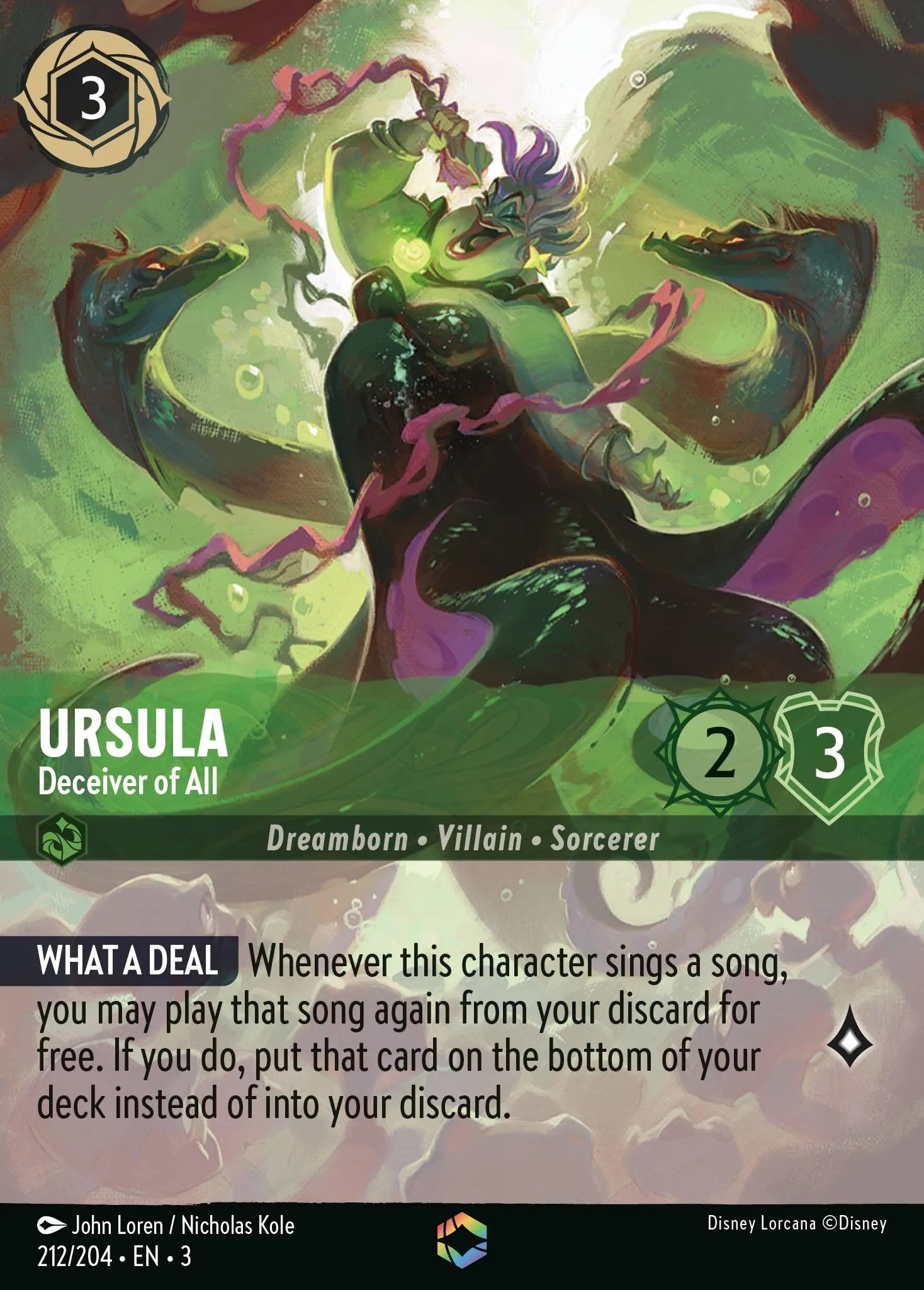 Ursula - Deceiver of All (003-212)