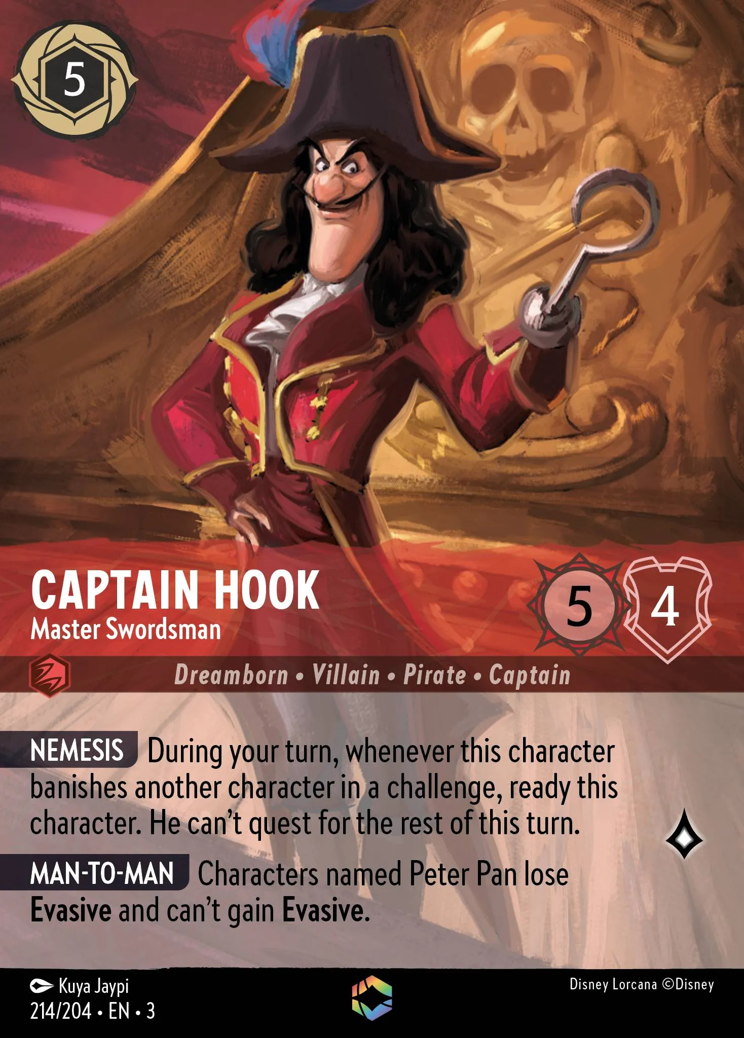 Captain Hook - Master Swordsman (003-214)