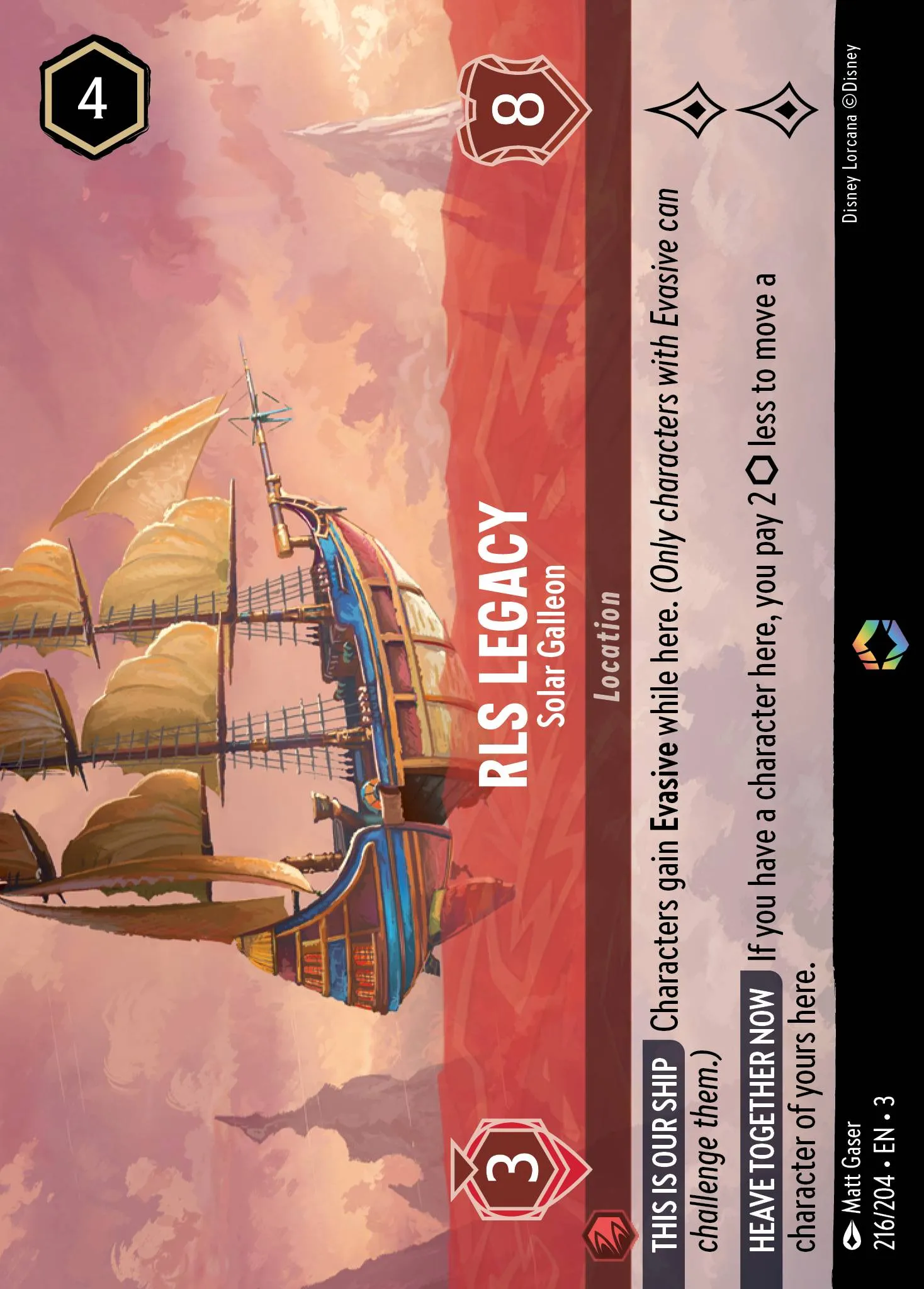 RLS Legacy - Solar Galleon (003-216)