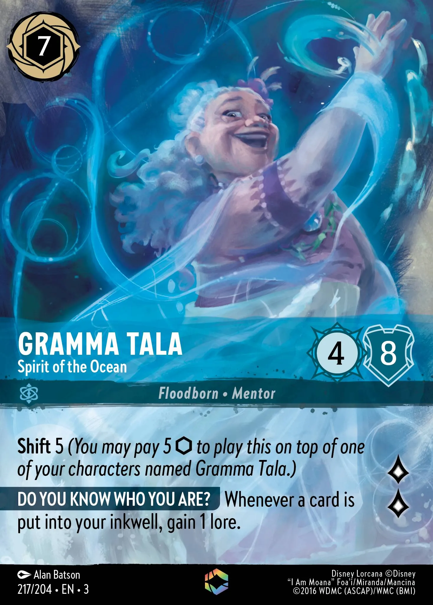 Gramma Tala - Spirit of the Ocean (003-217)
