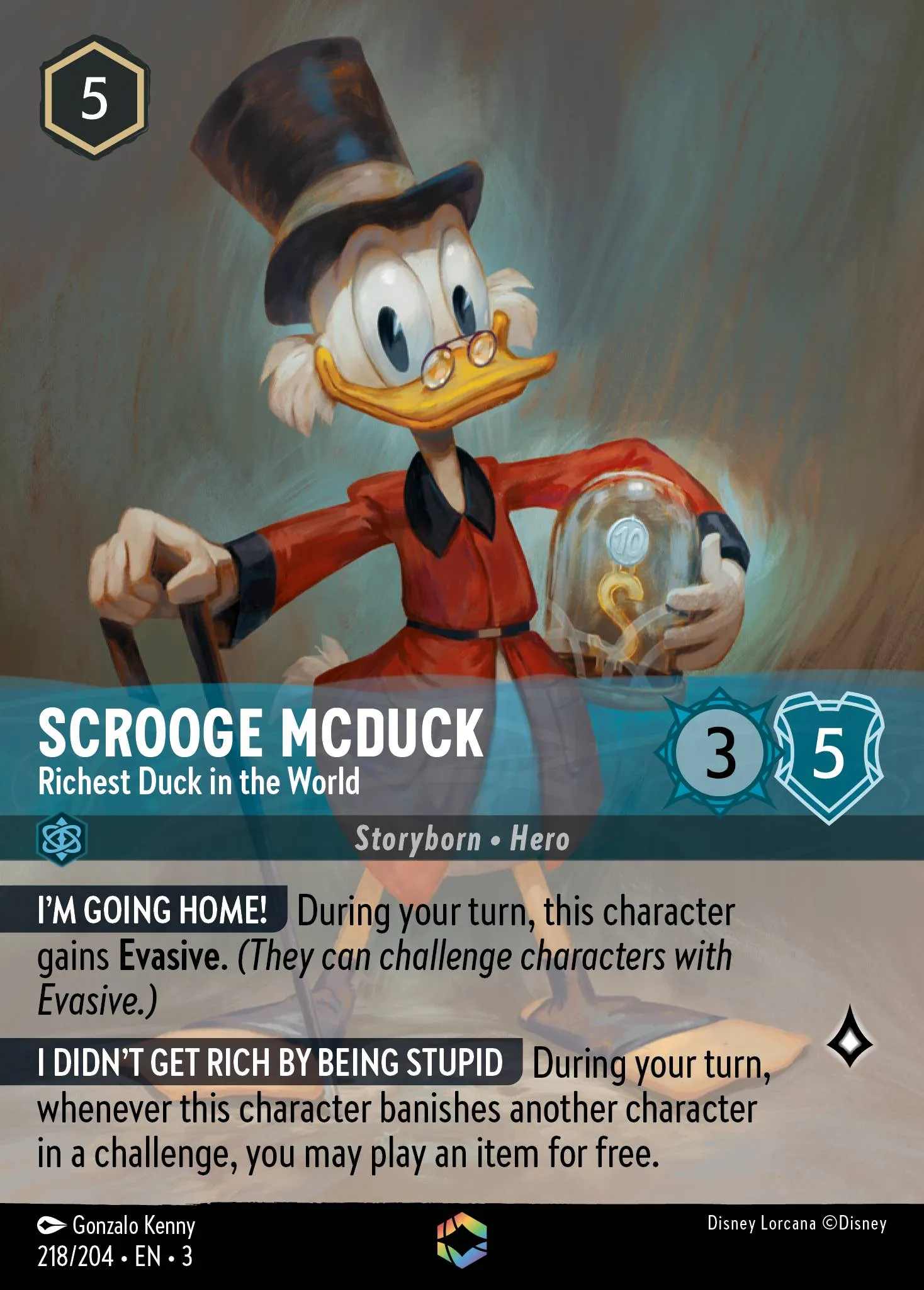 Scrooge McDuck - Richest Duck in the World (003-218)