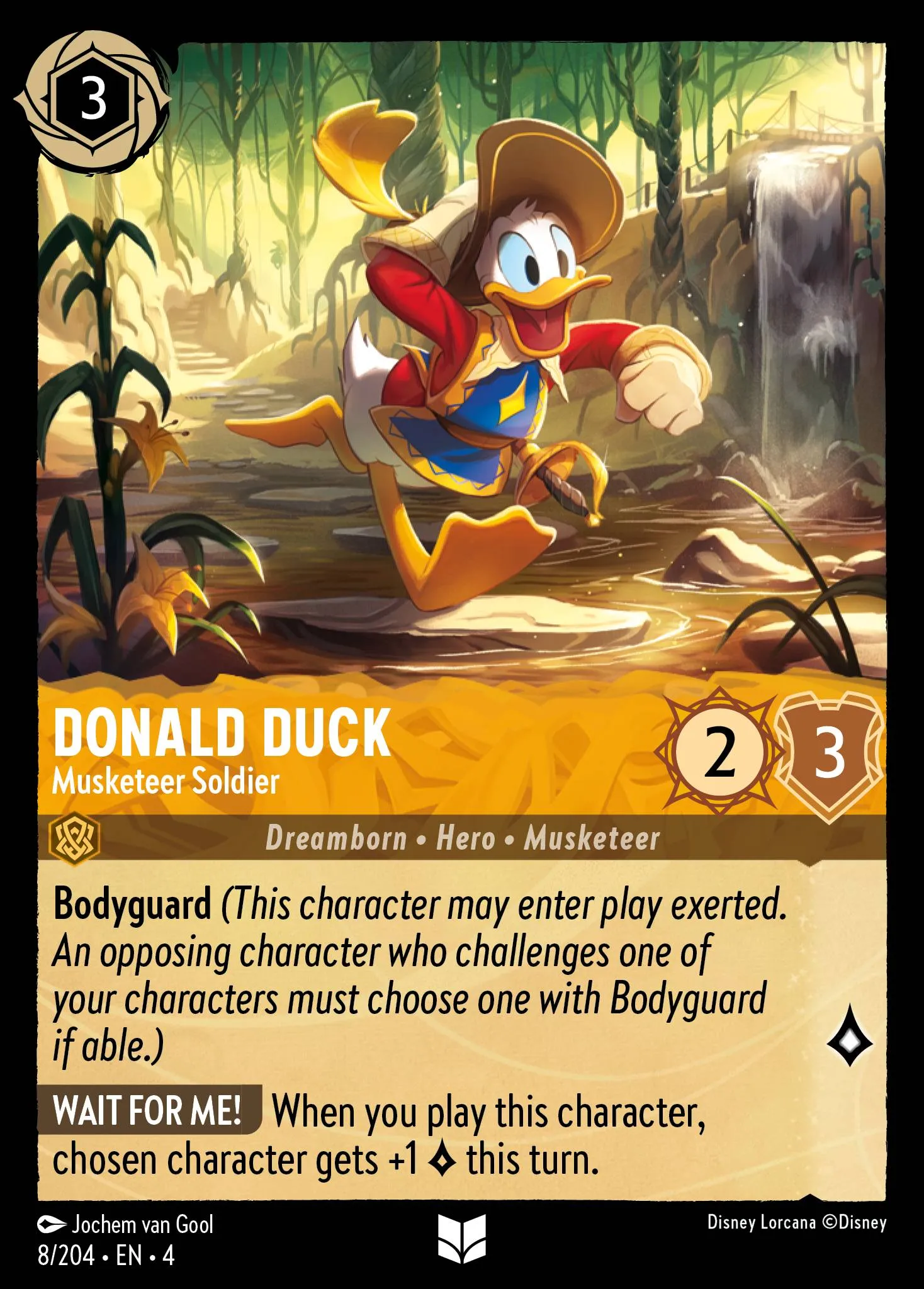 Donald Duck - Musketeer Soldier (004-008)